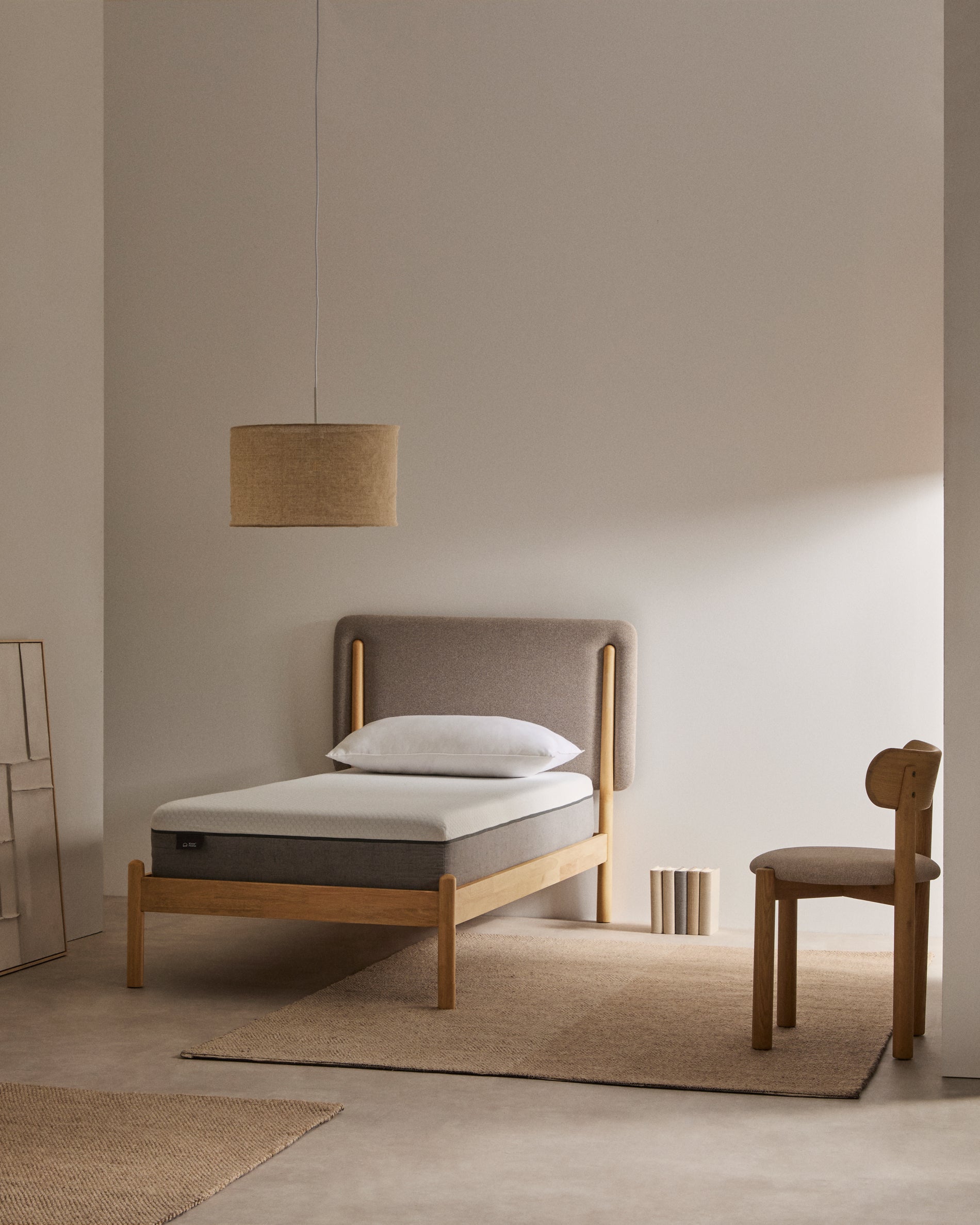 Eva viscoelastic mattress with removable cover 90 x 190 cm - Lifestyle