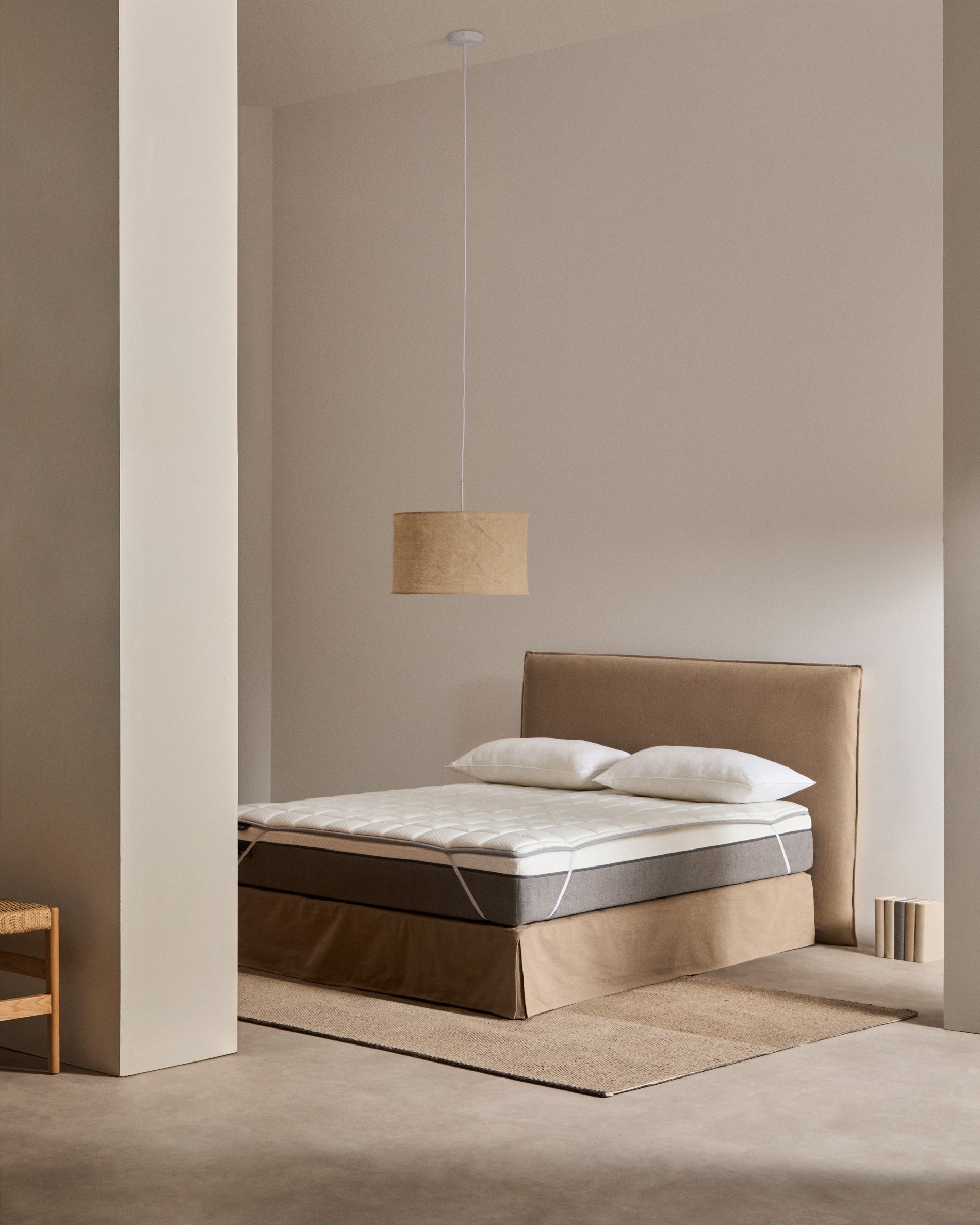 Freya mattress topper 140 x 190 cm - Lifestyle