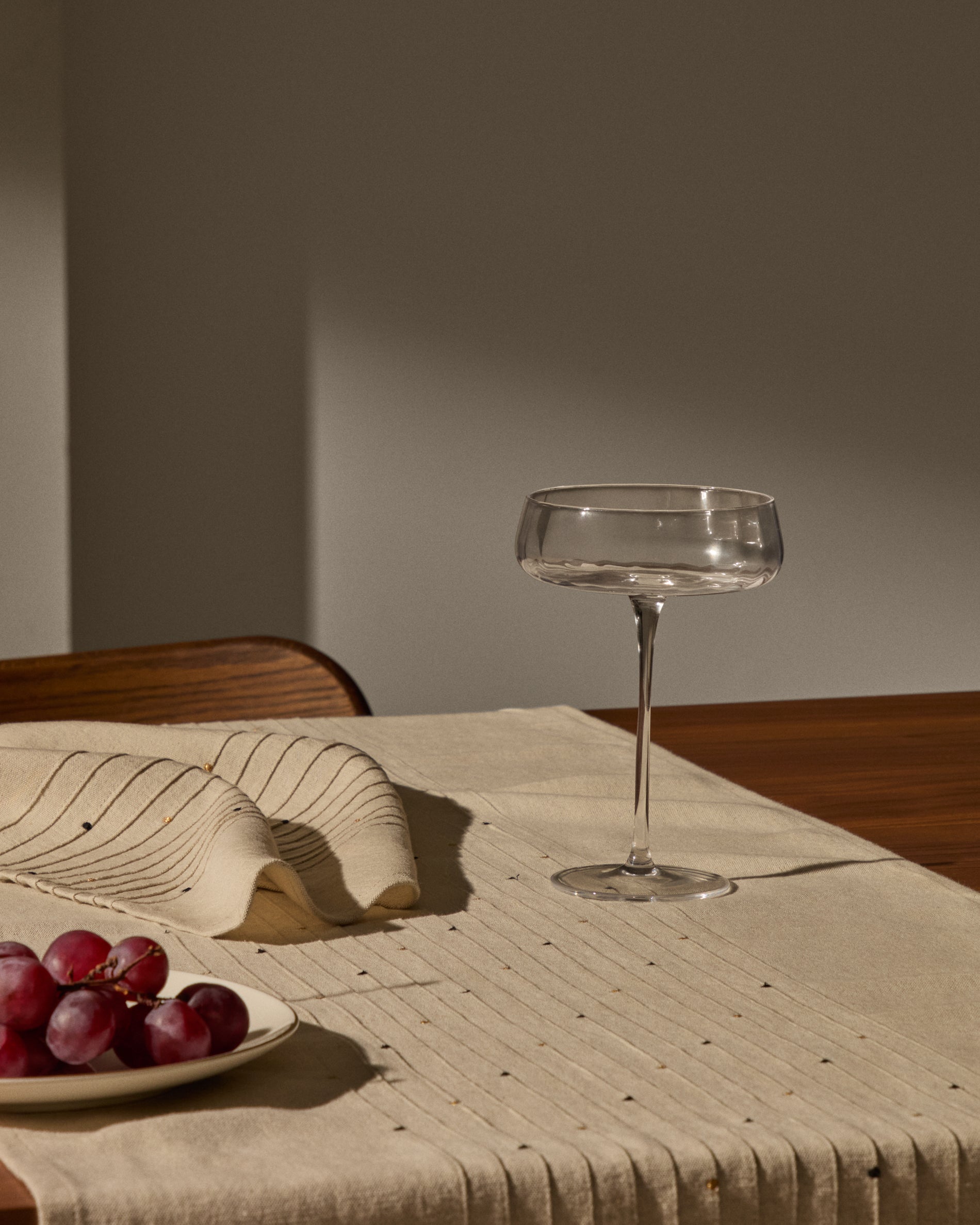 Mimba champagne flute in transparent glass, 25 cl - Lifestyle