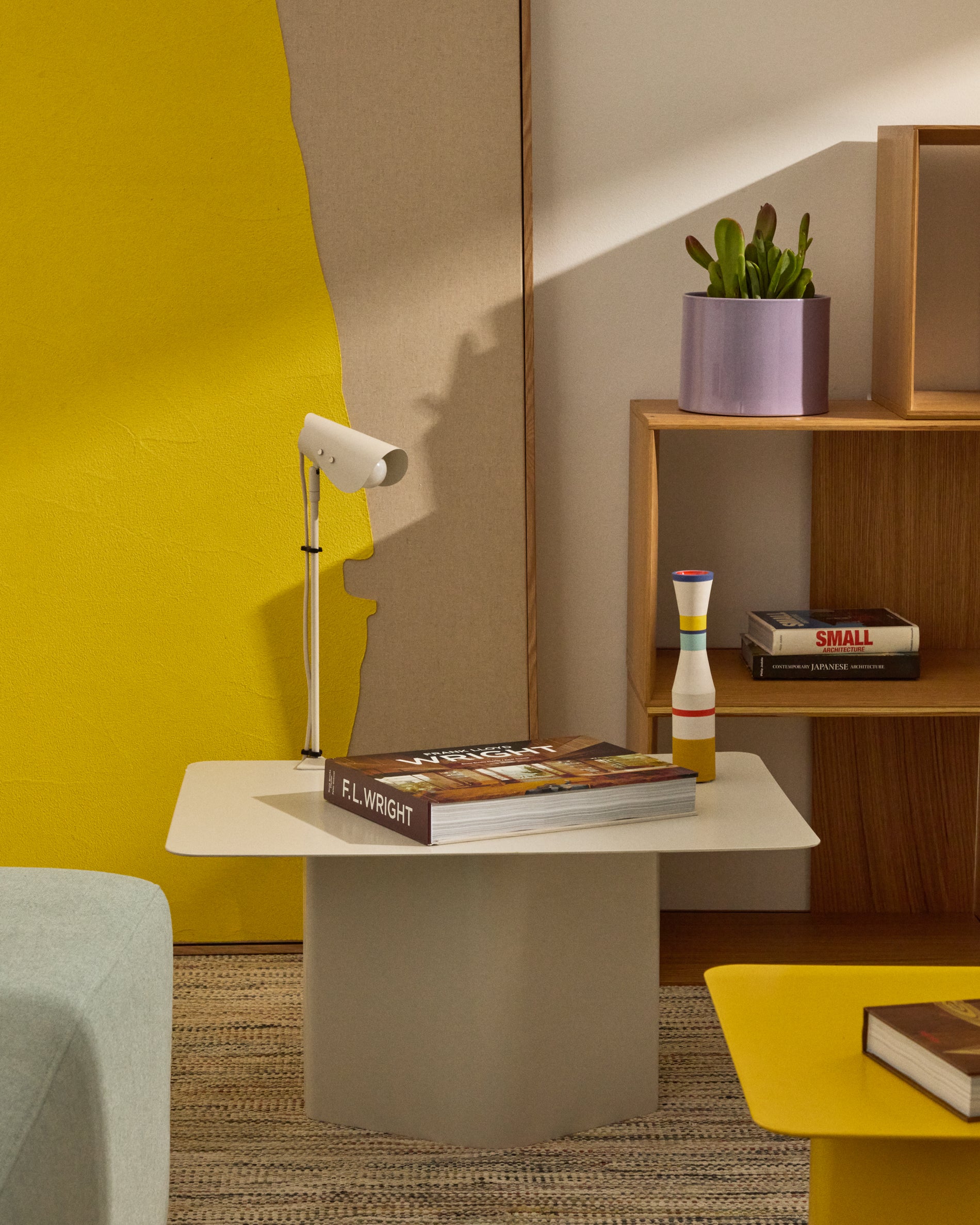 Jula desk lamp with clamp in grey metal - Lifestyle