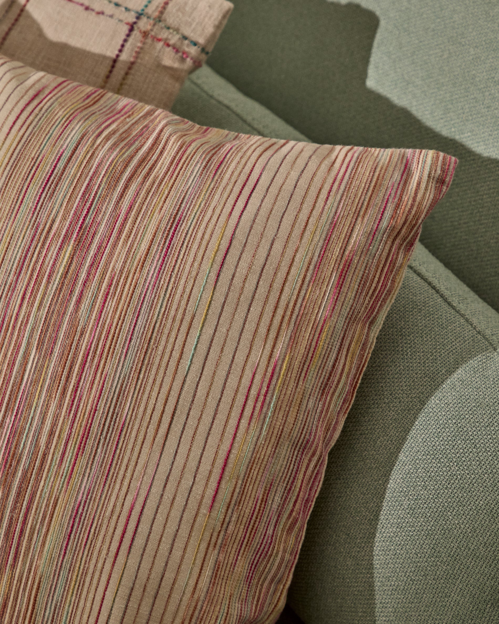 Merure multicoloured jacquard cushion cover 45 x 45cm - Lifestyle