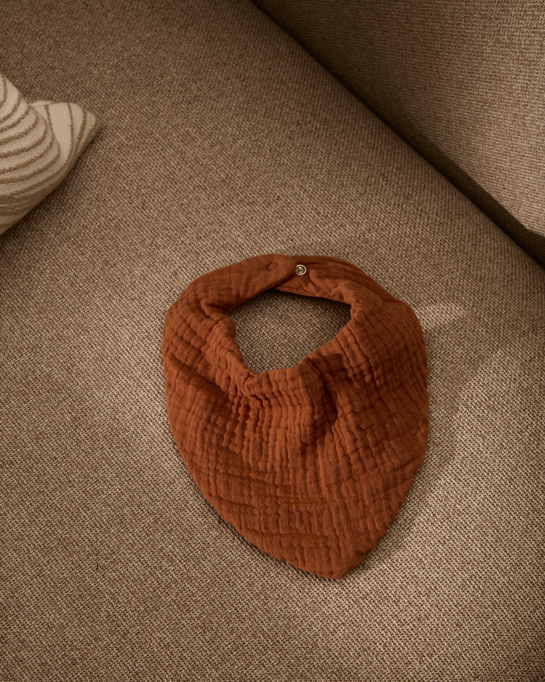 Olna set of 2 bandanas in 100% cotton in terracotta and a sun print - Lifestyle