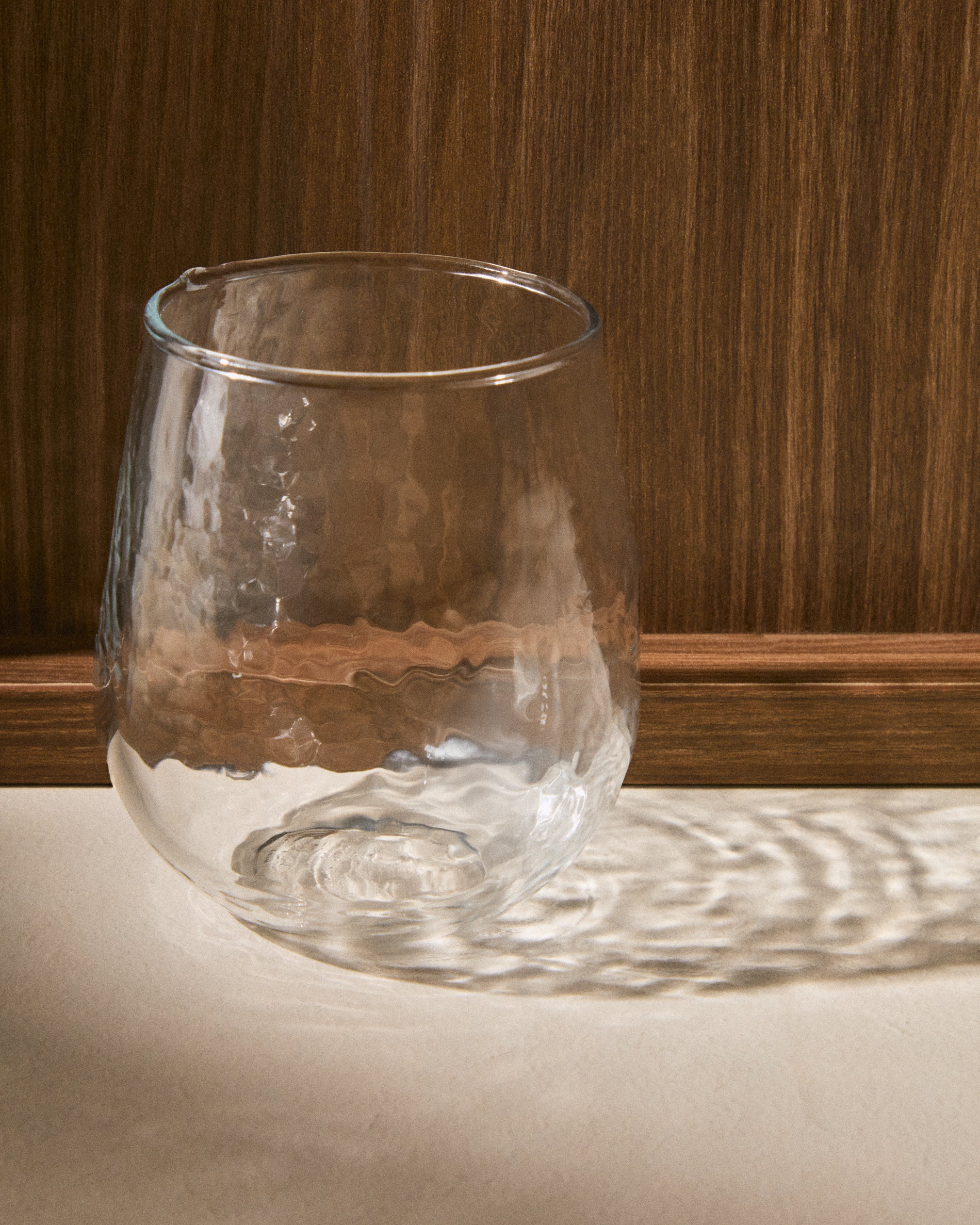 Sileia cup made of transparent recycled glass - Lifestyle