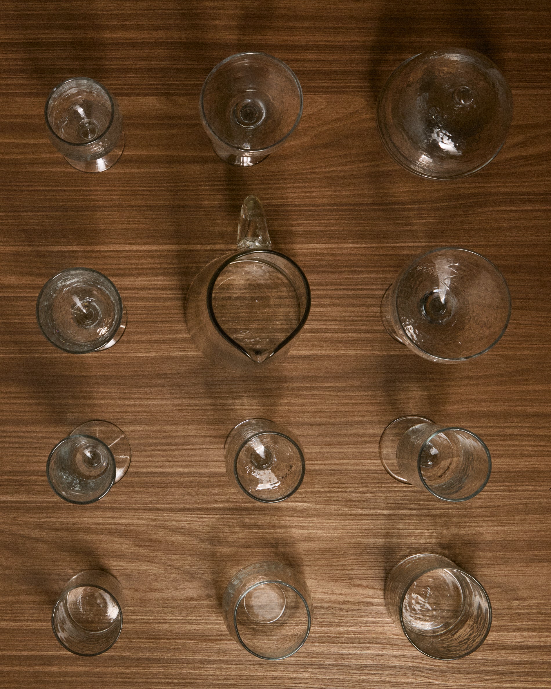 Sileia transparent recycled glass cake plate - Lifestyle