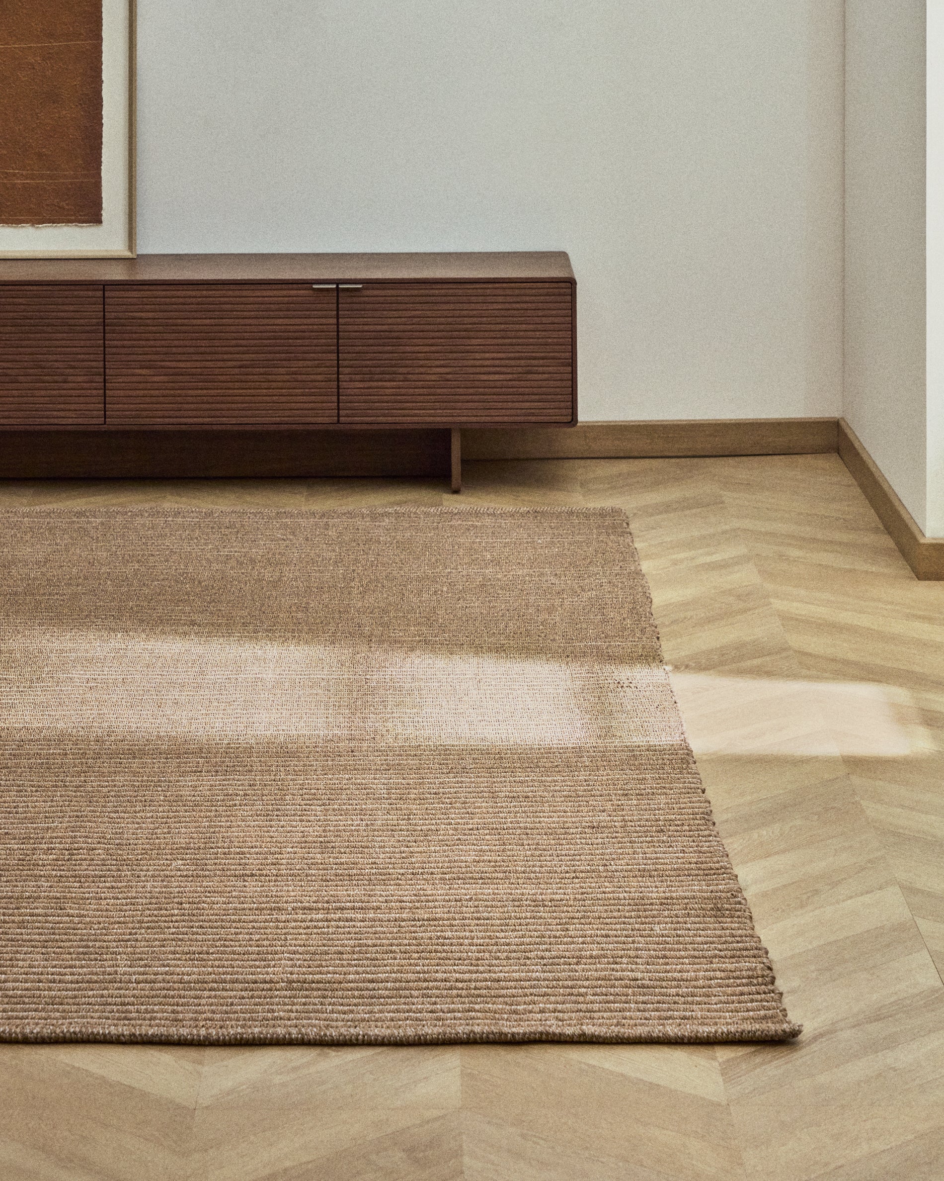 Rug Ardelia in synthetic fibers beige 200 x 300 cm - Lifestyle