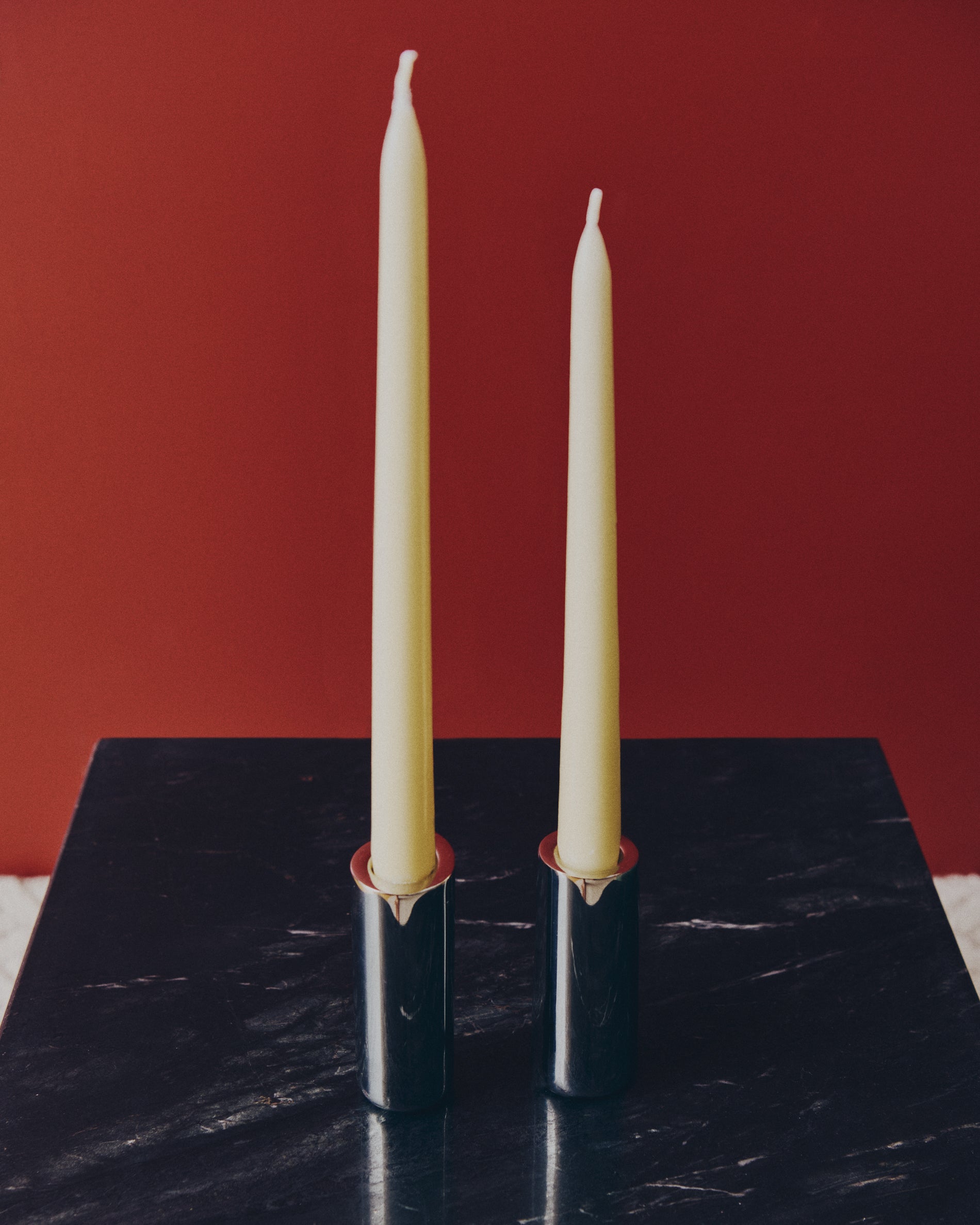 Nirela set of 2 candle holders 11cm - Lifestyle