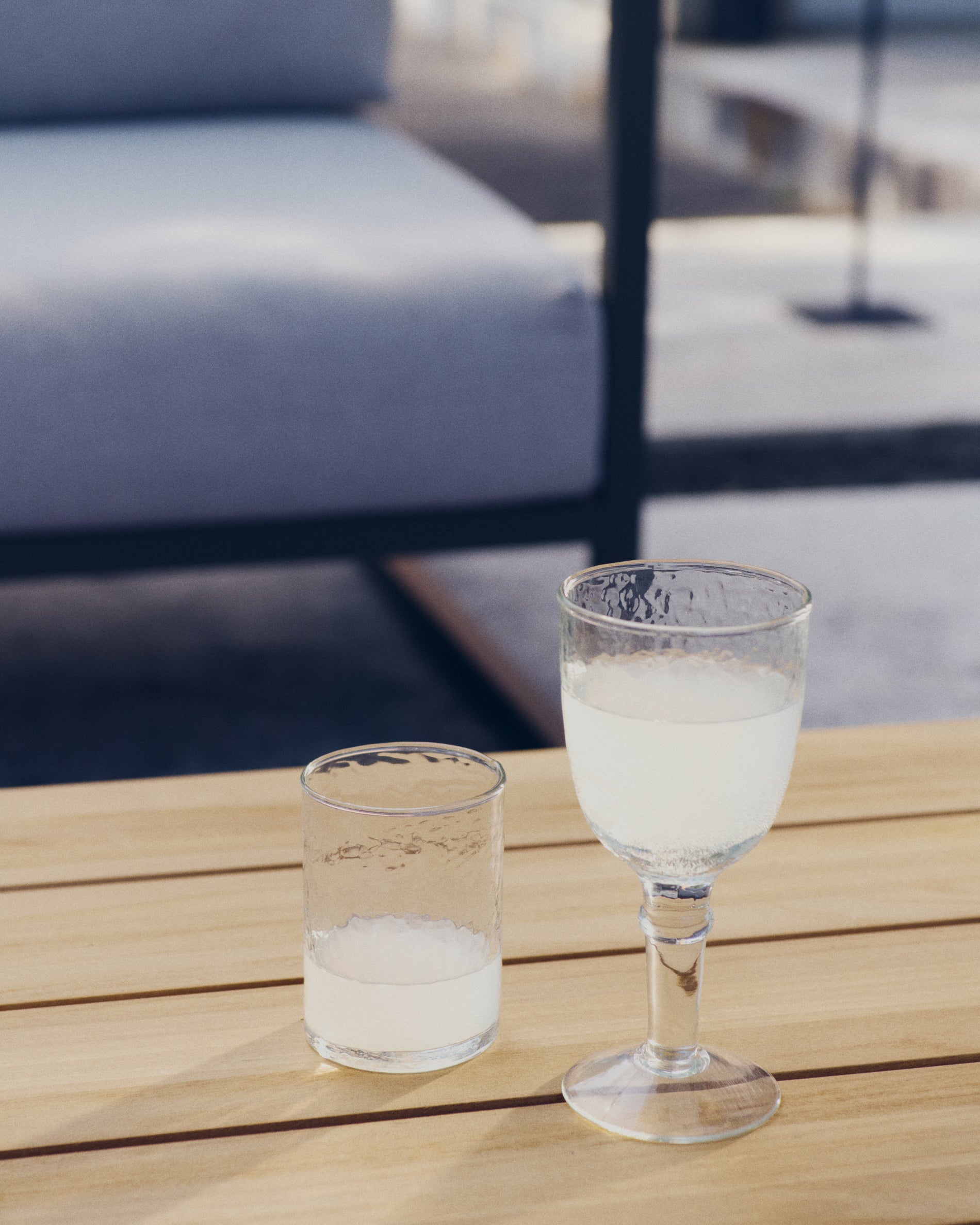 Obila cup made of transparent recycled glass - Lifestyle