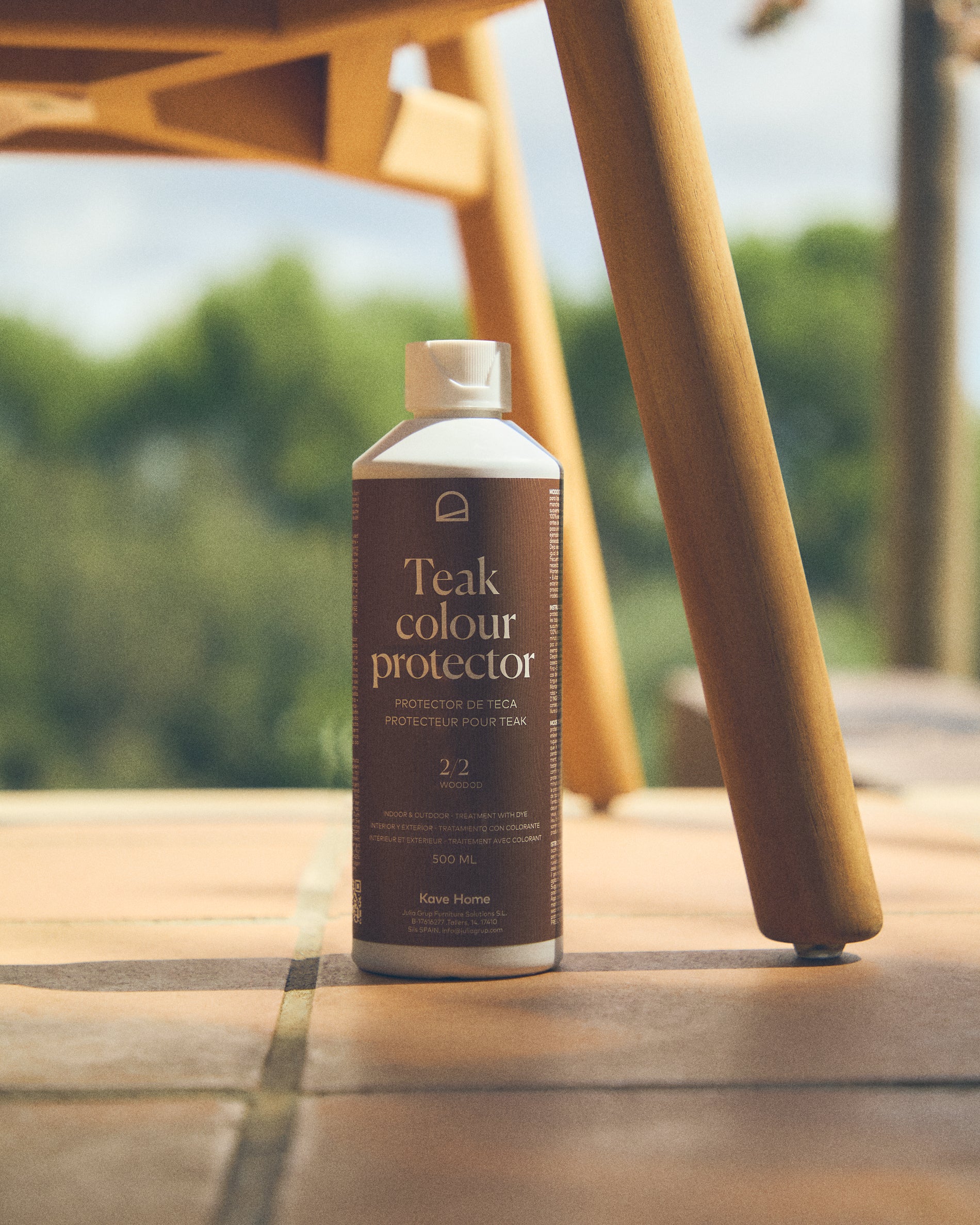 Sterina teak protector with toasted finish 500ml - Lifestyle