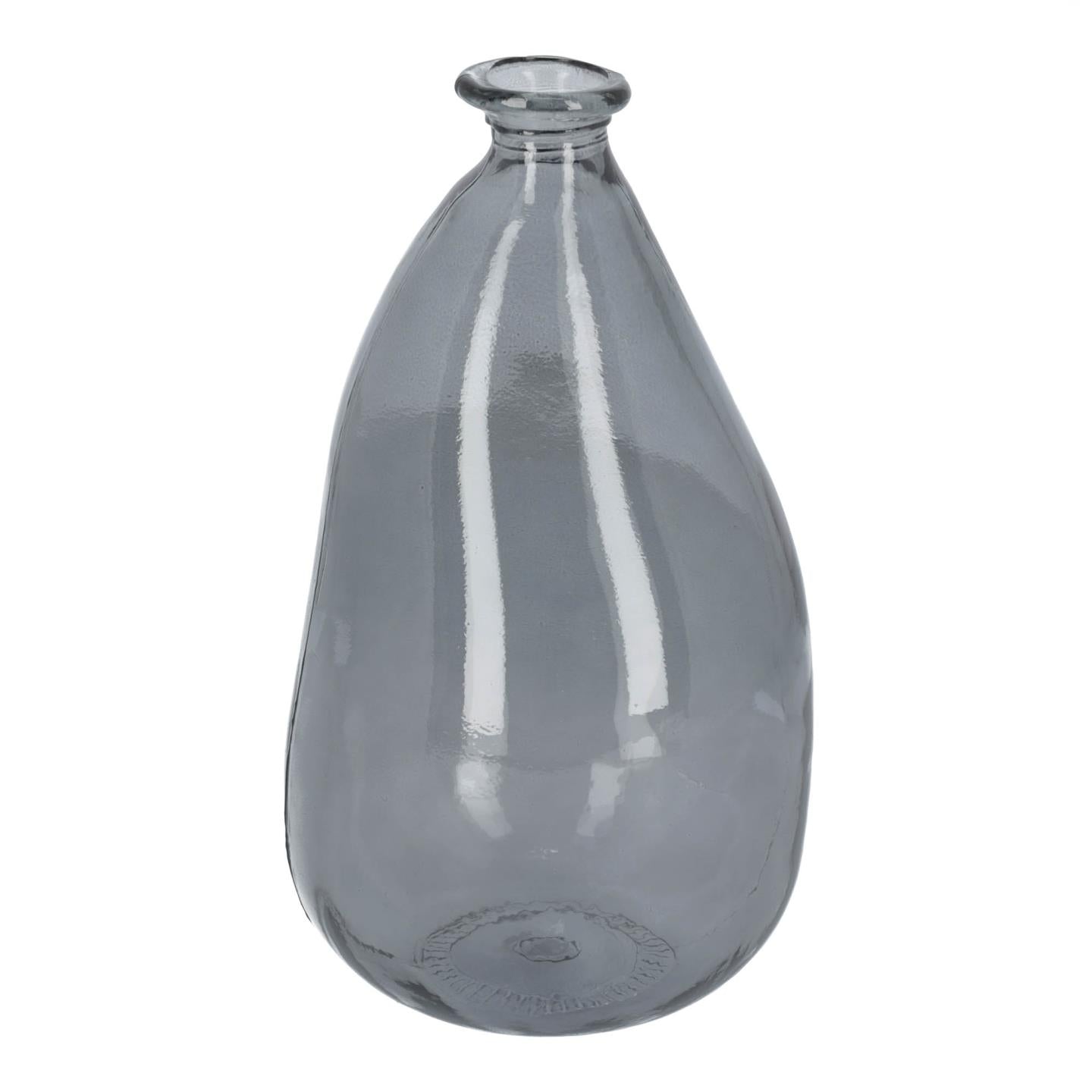 Brenna medium blue vase - Product Image