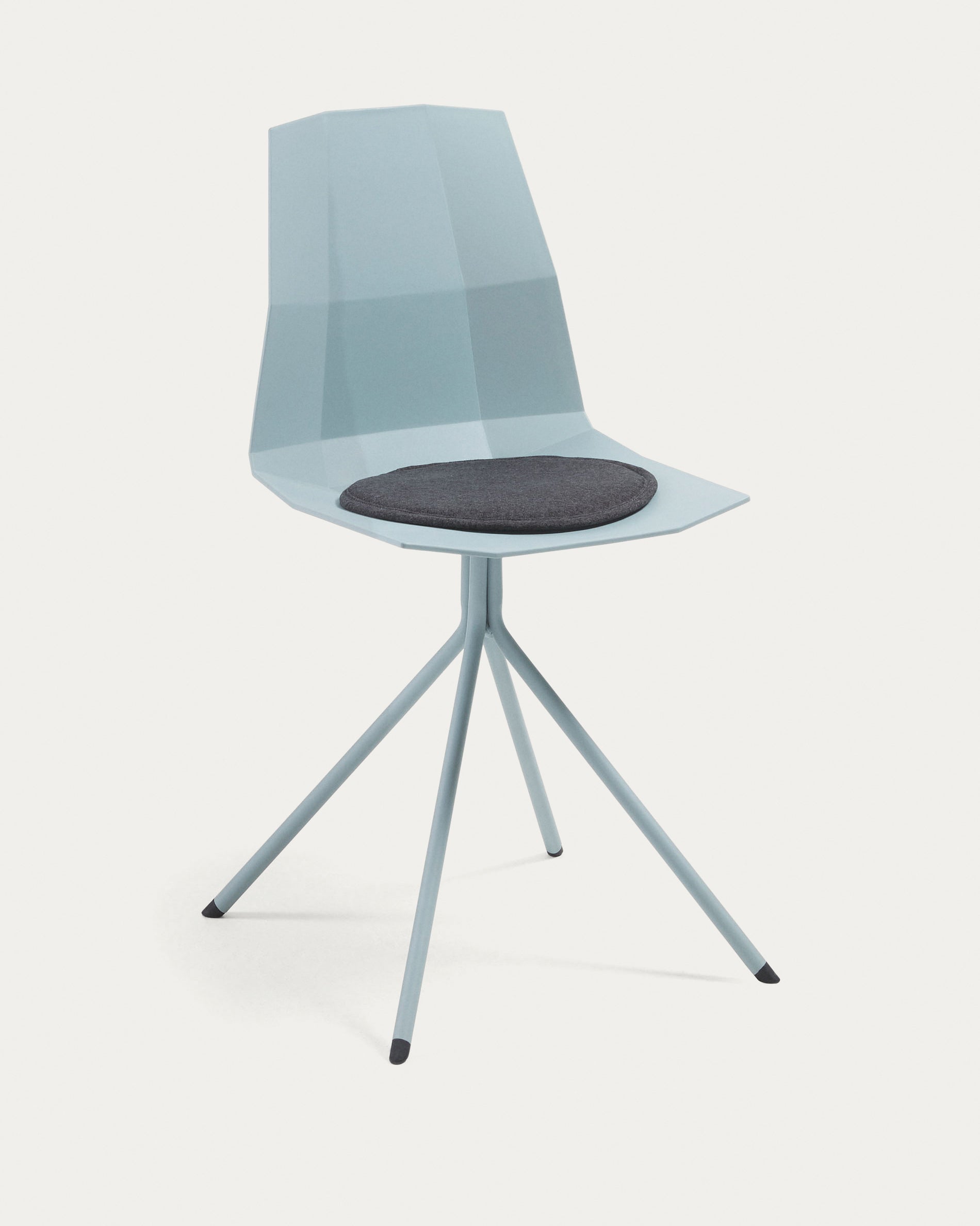 Silke cushion in light grey - Detail