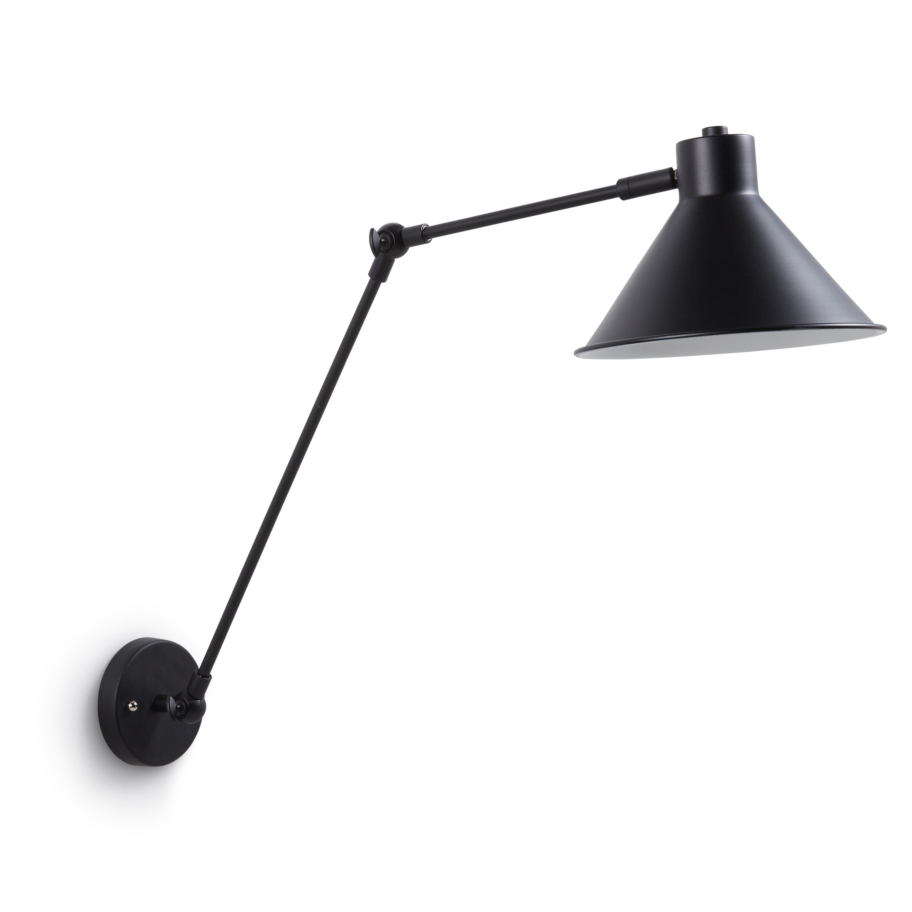 Dione wall lamp black - Product Image