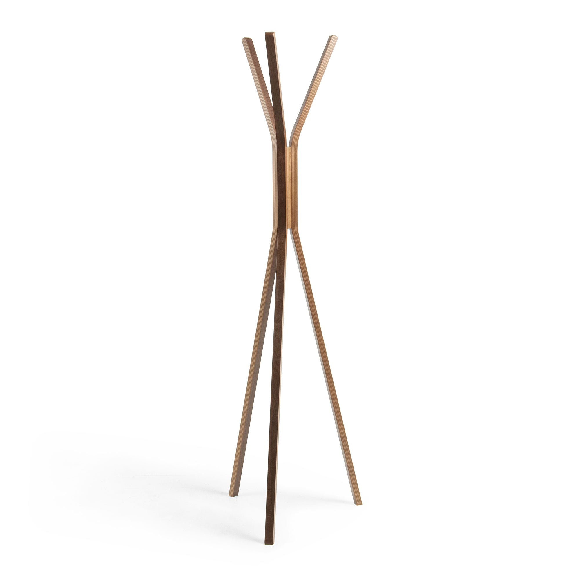 Chelsey solid rubber wood coat rack, 170 cm - Product Image
