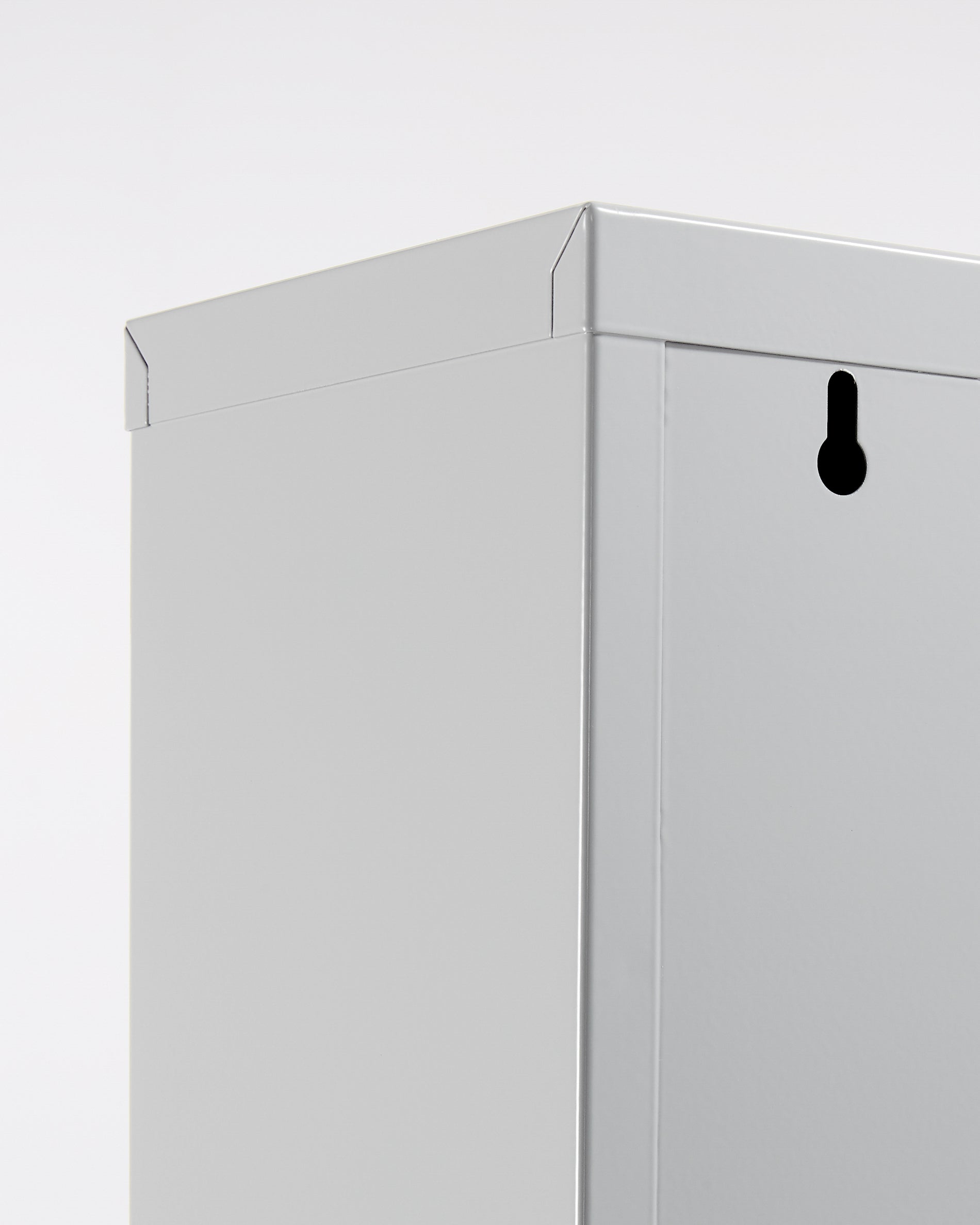 Shoe rack Ode 50 x 136 cm 4 doors metal grey - Detail