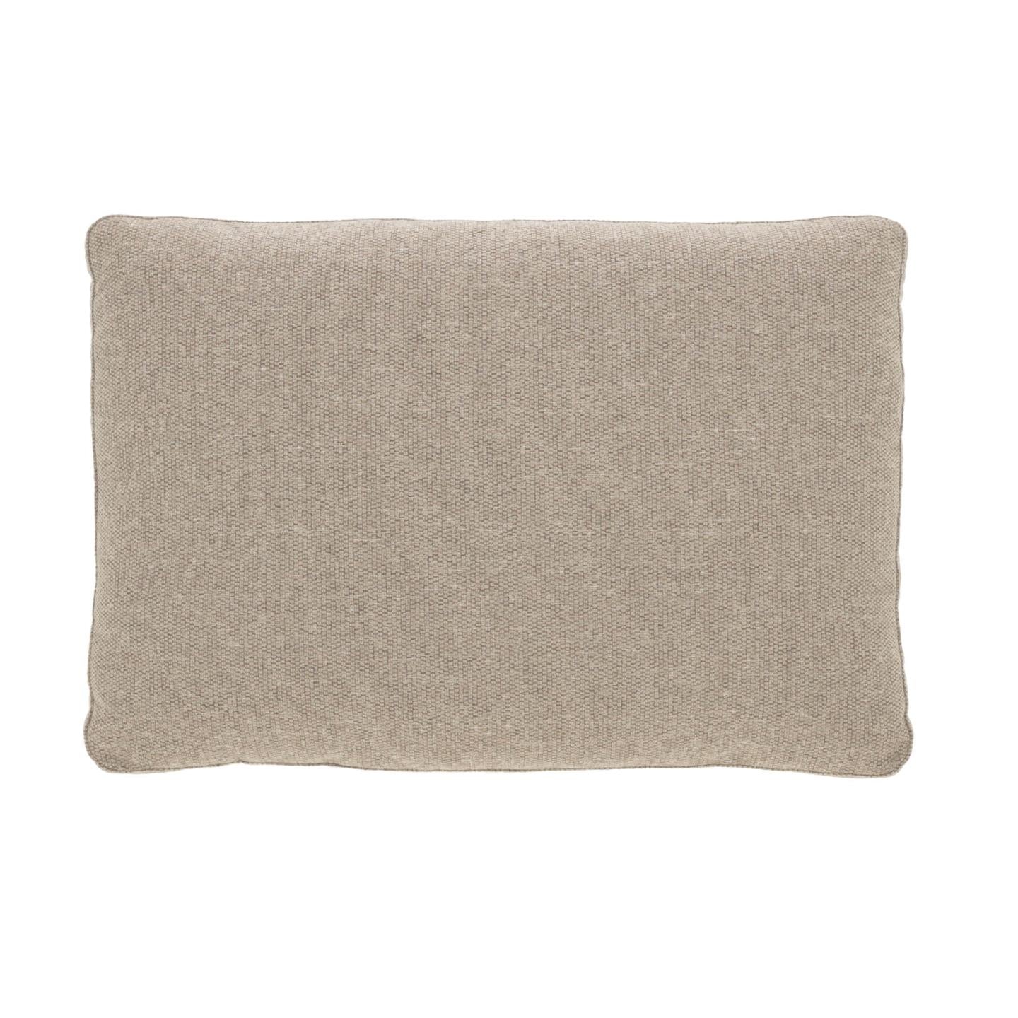 Blok beige chenille cushion 40 x 60cm - Product Image