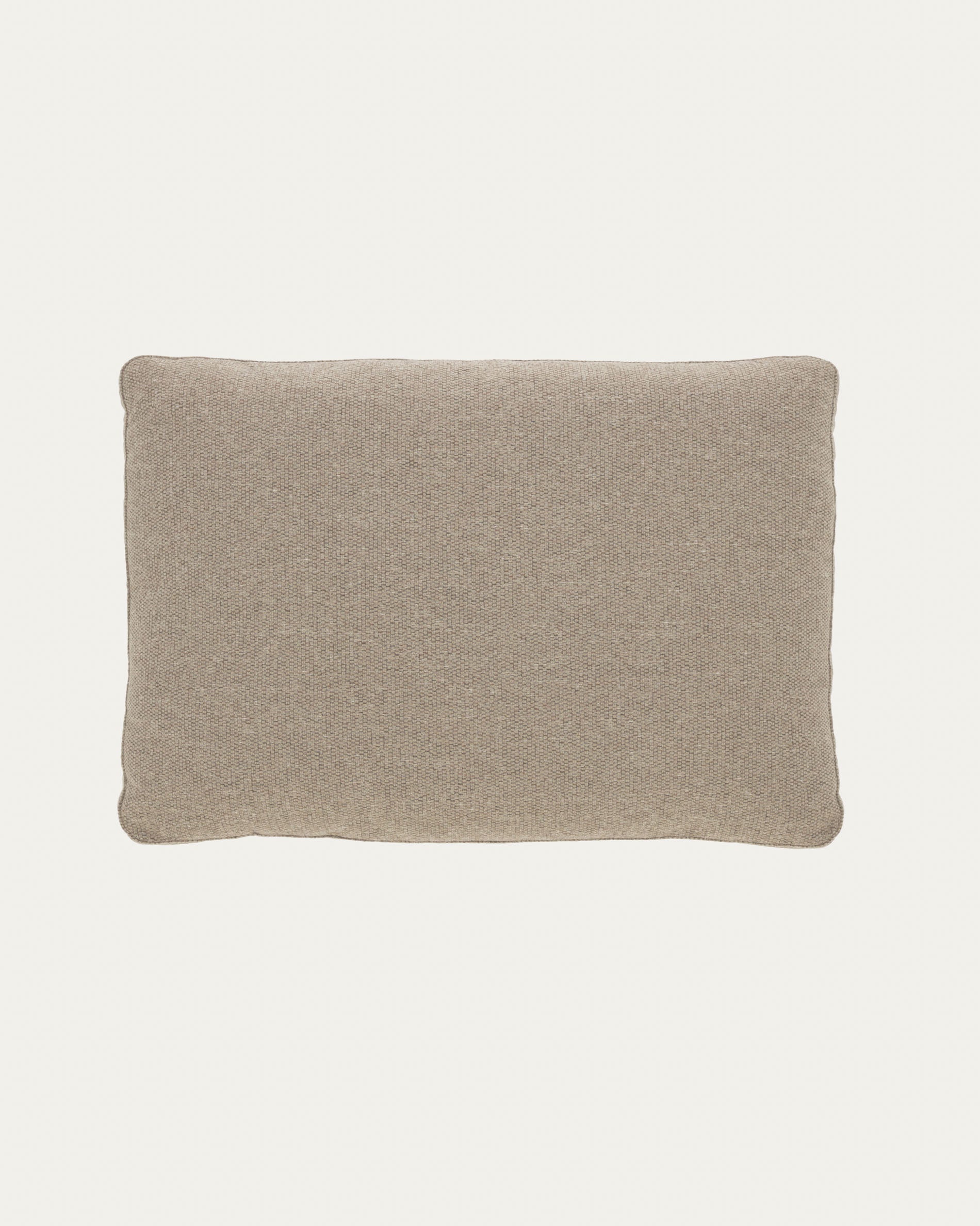 Blok beige chenille cushion 40 x 60cm - Product View
