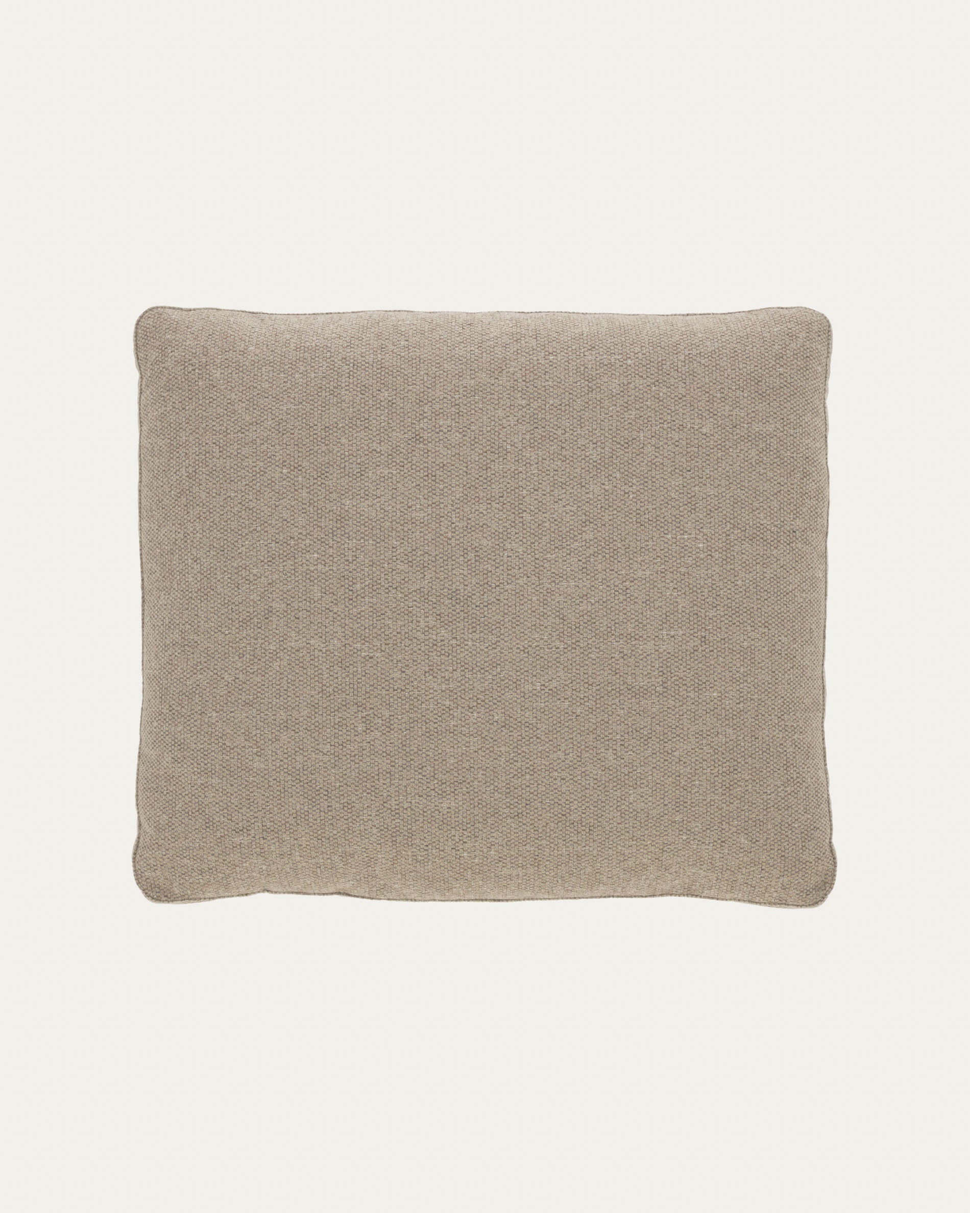 Blok beige chenille cushion 50 x 60cm - Product View