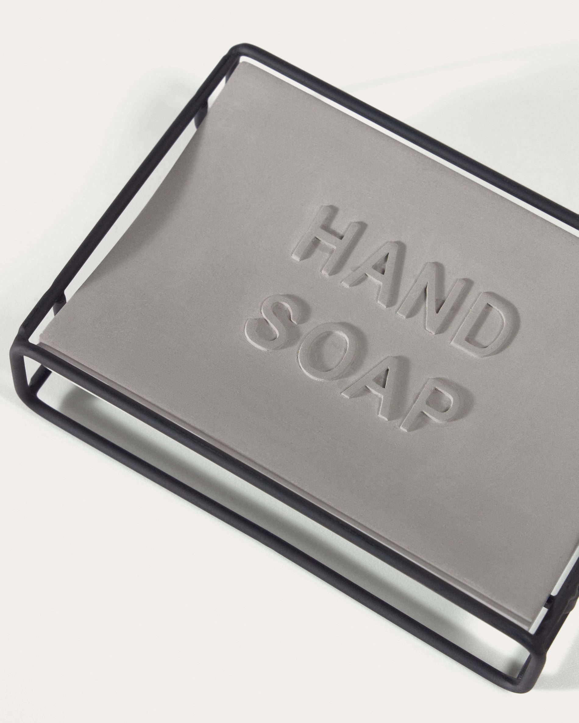 Jainen black soap dish - Detail