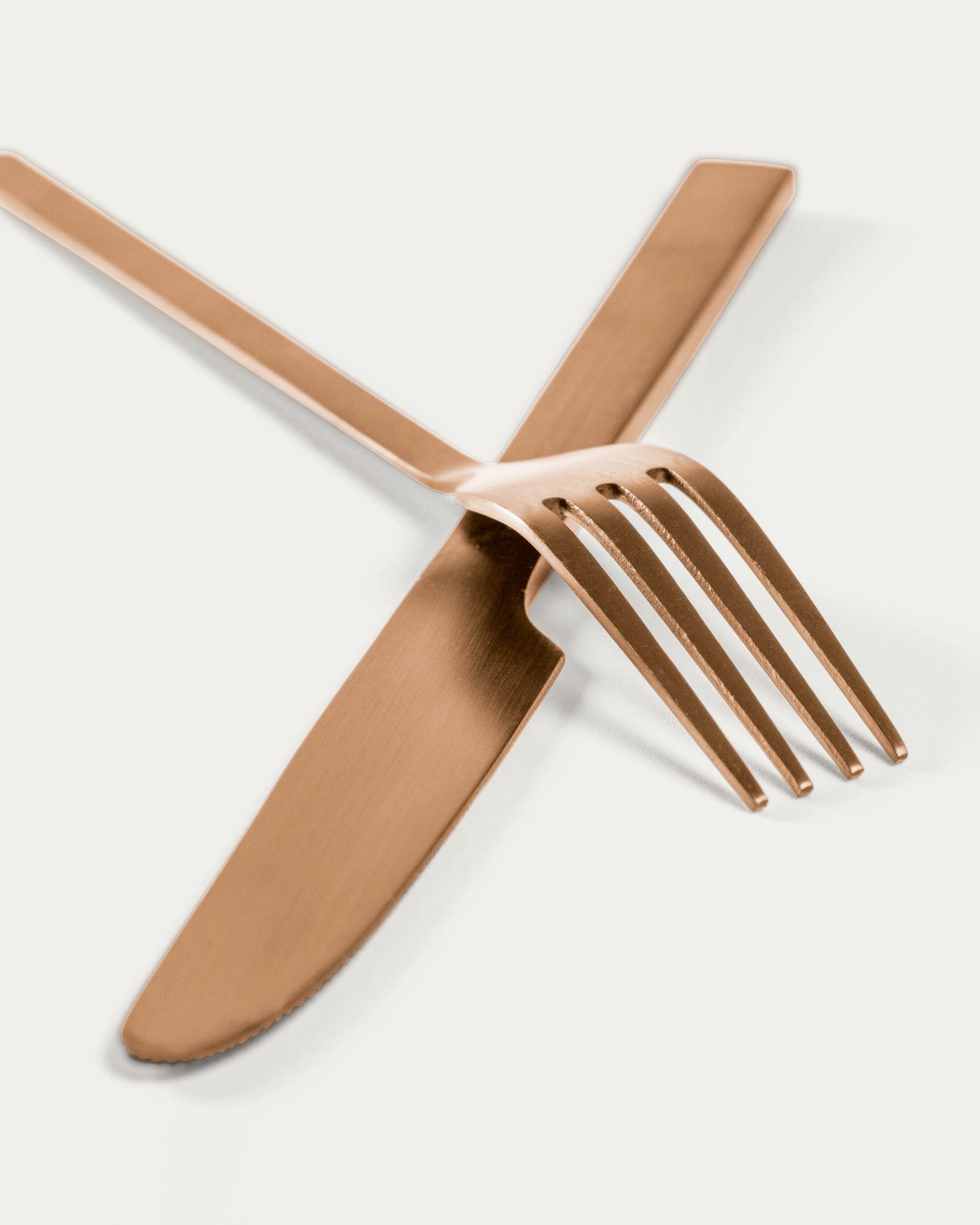 Kelda 16-piece cutlery set rose gold - Detail