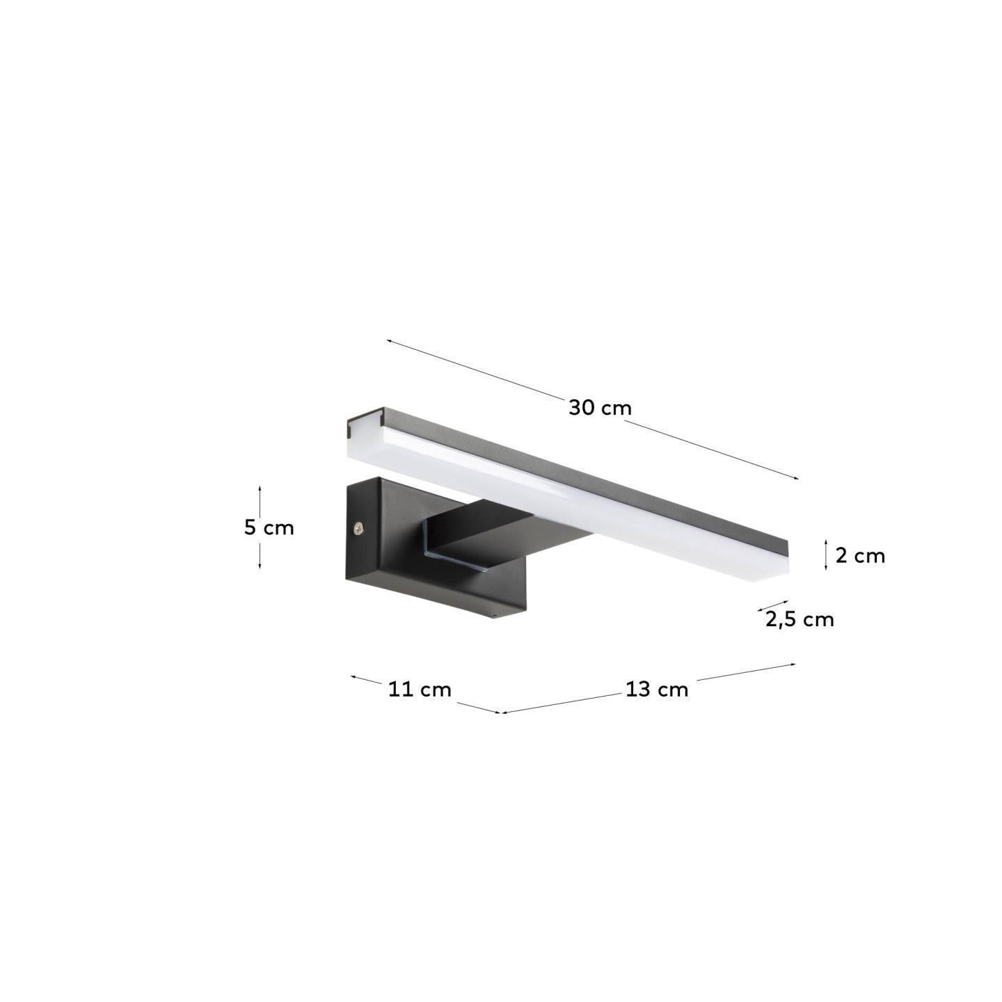 Vissia small wall lamp - Measurements