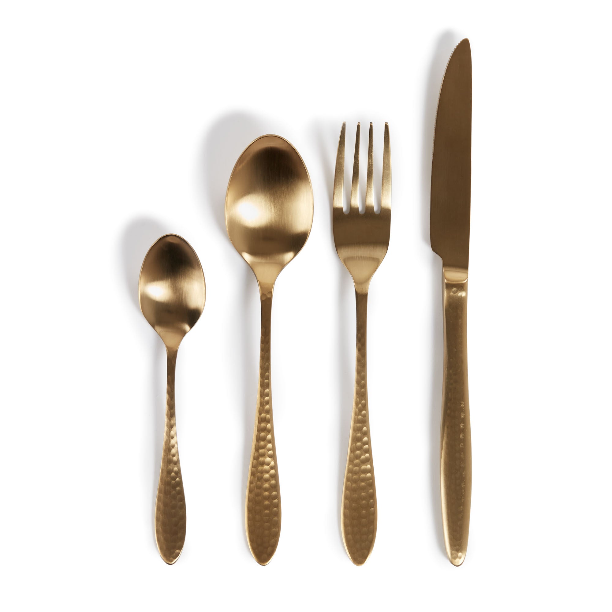 Yarine set of 16 gold cutlery - Product Image
