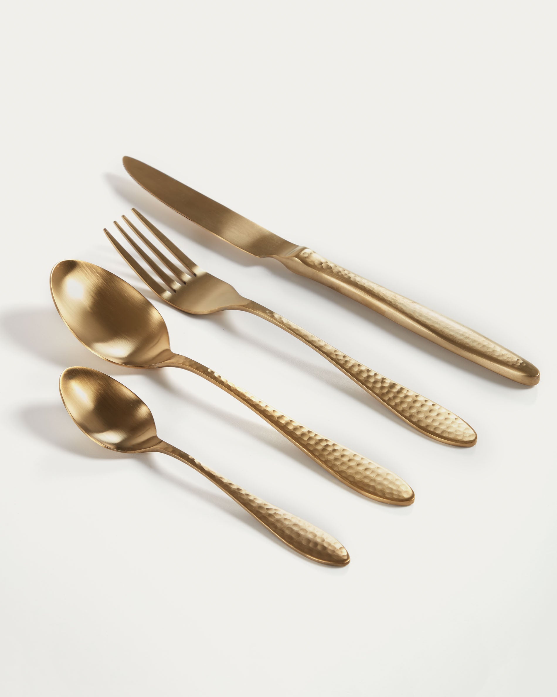 Yarine set of 16 gold cutlery - Detail