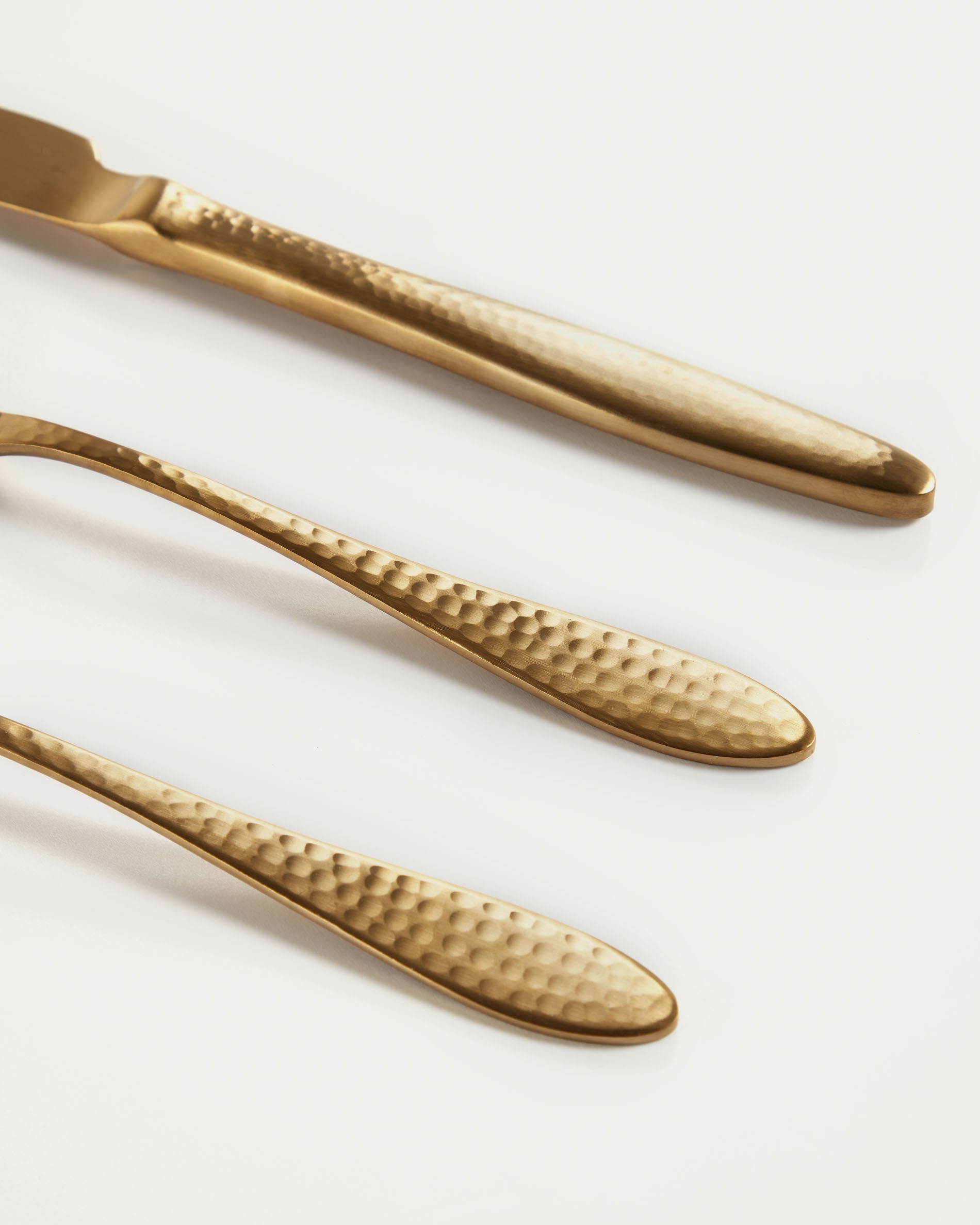 Yarine set of 16 gold cutlery - Detail