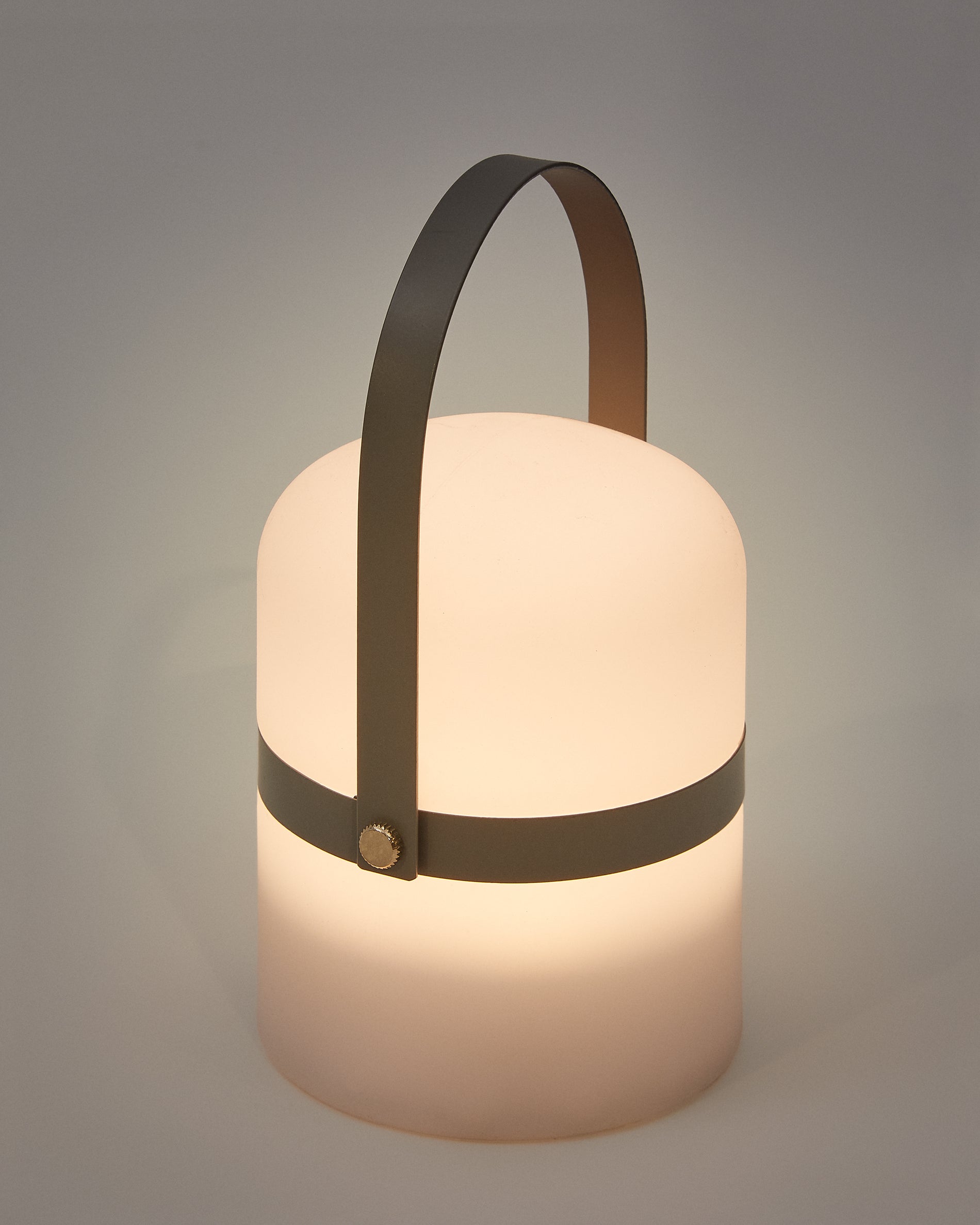 Ridley grey mini table lamp - Detail