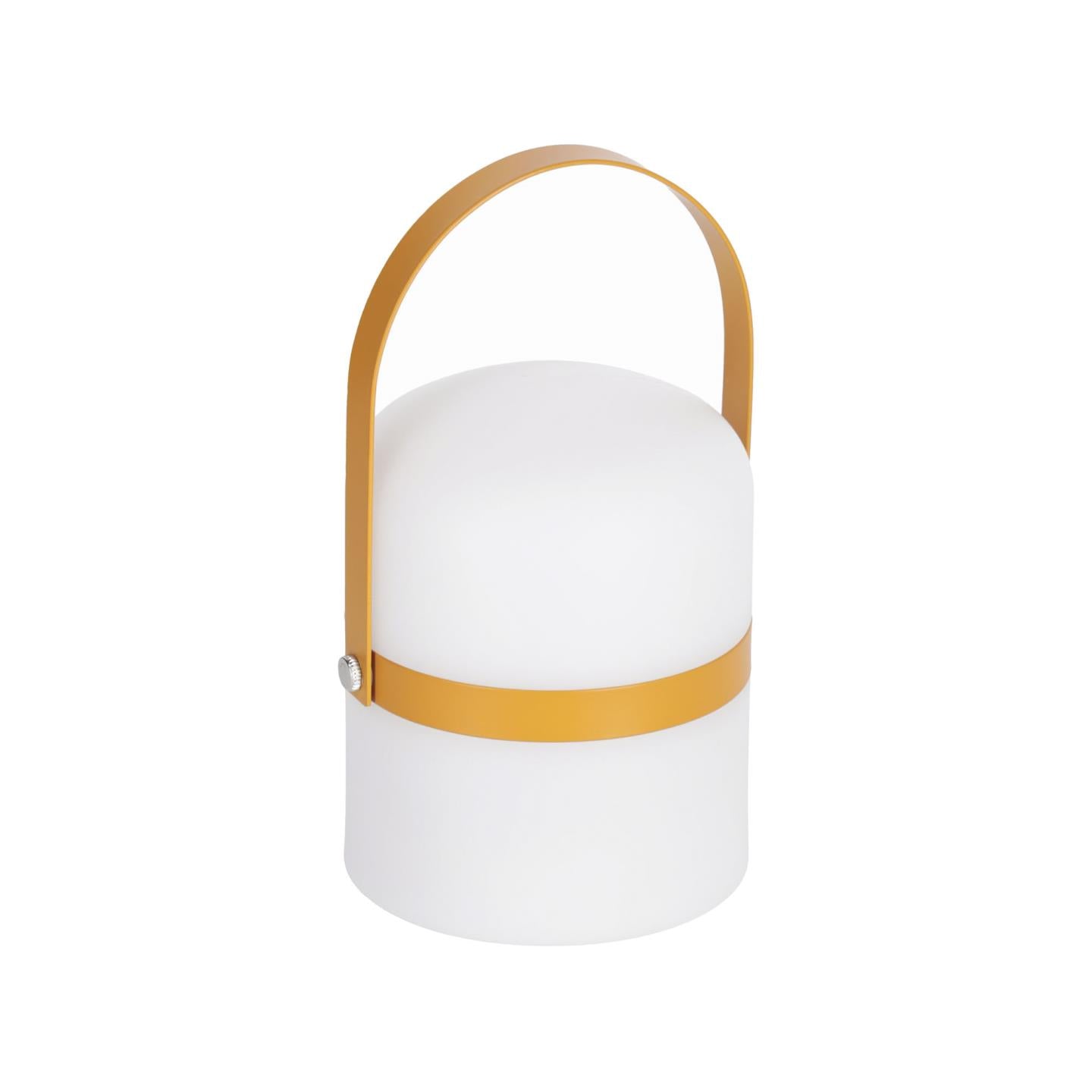 Ridley mustard yellow mini table lamp - Product Image