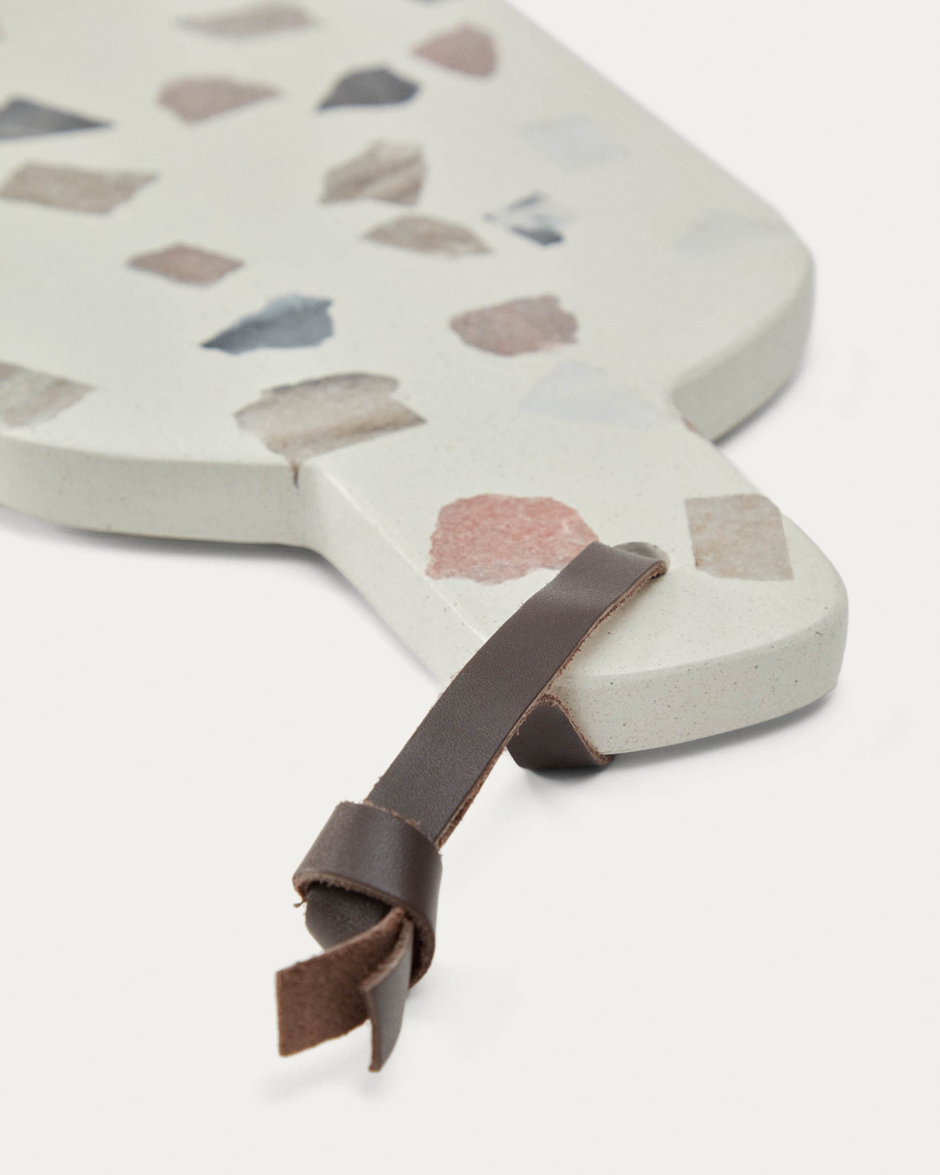 Temira multicoloured terrazzo serving board - Detail
