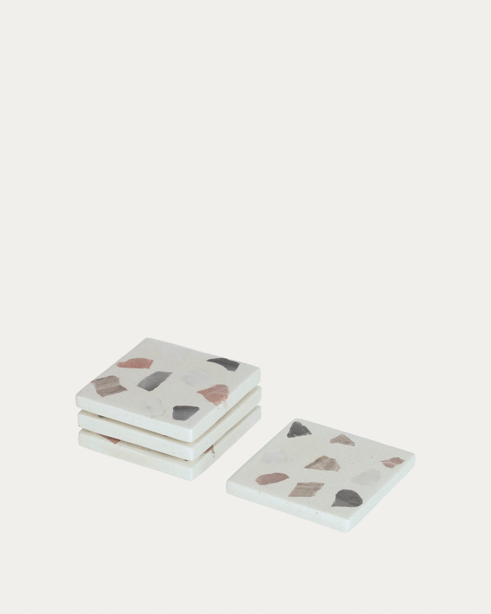 Temira set of multicoloured coasters - Product View