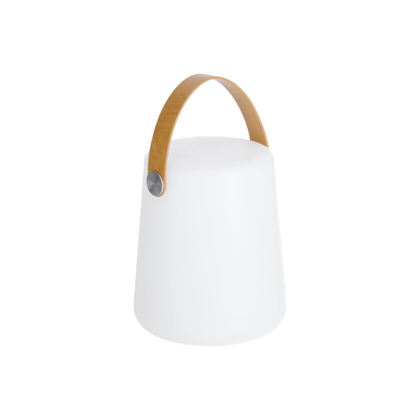 Dialma table lamp with brown flex - Product Image