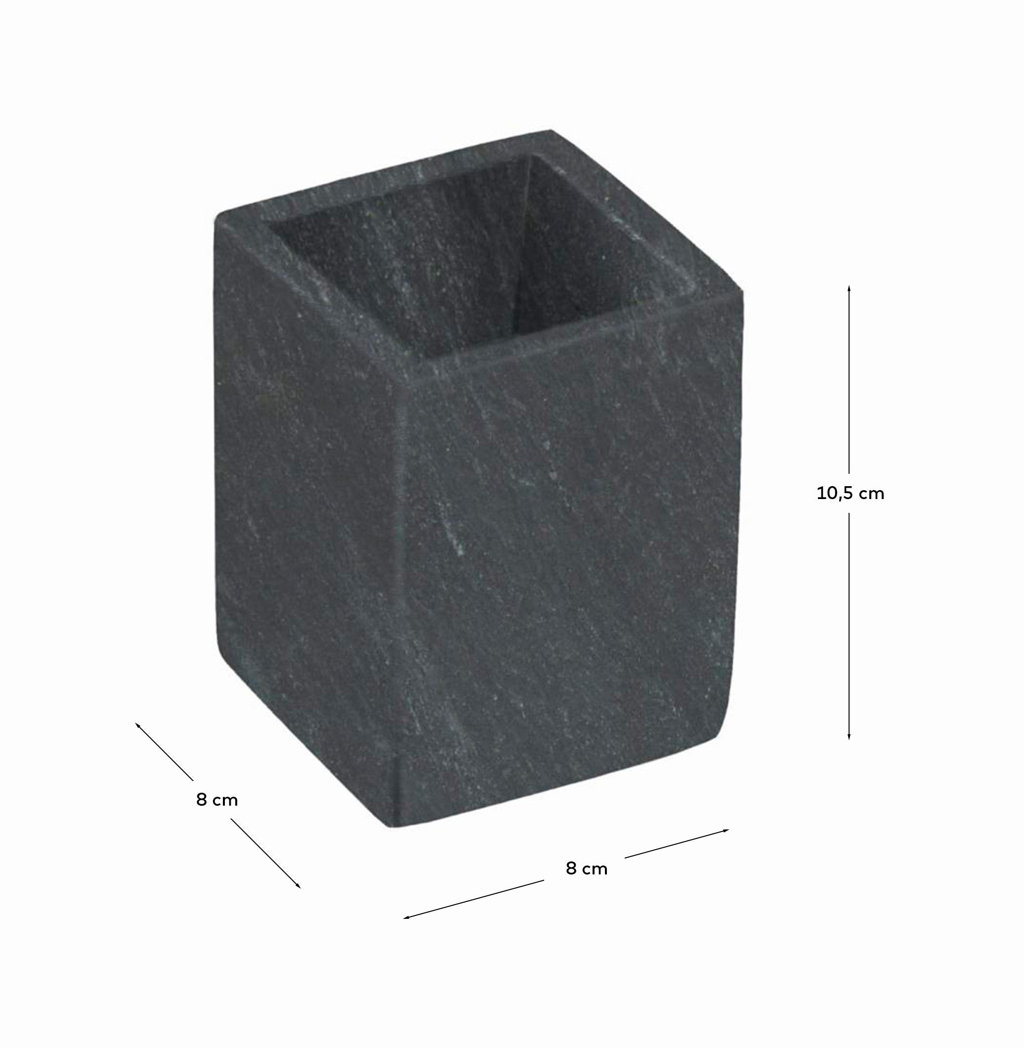 Aixa marble bathroom cup - Measurements