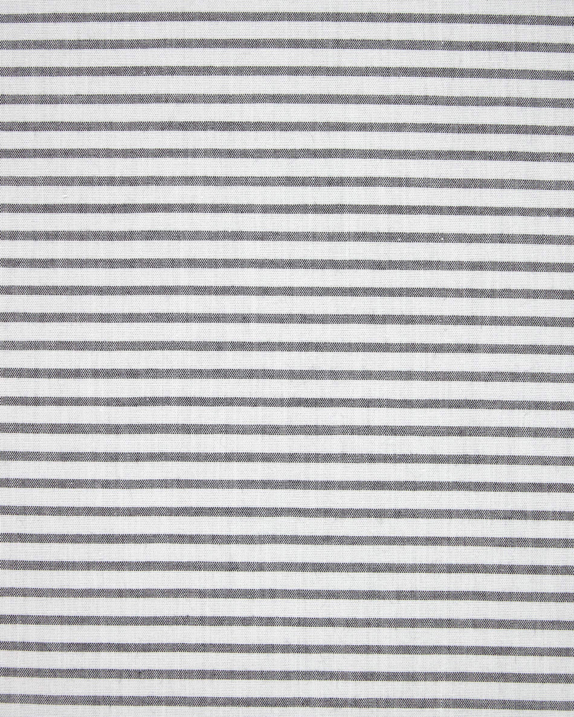 100% organic cotton (GOTS) Nuun highchair cushion in blue stripes - Detail
