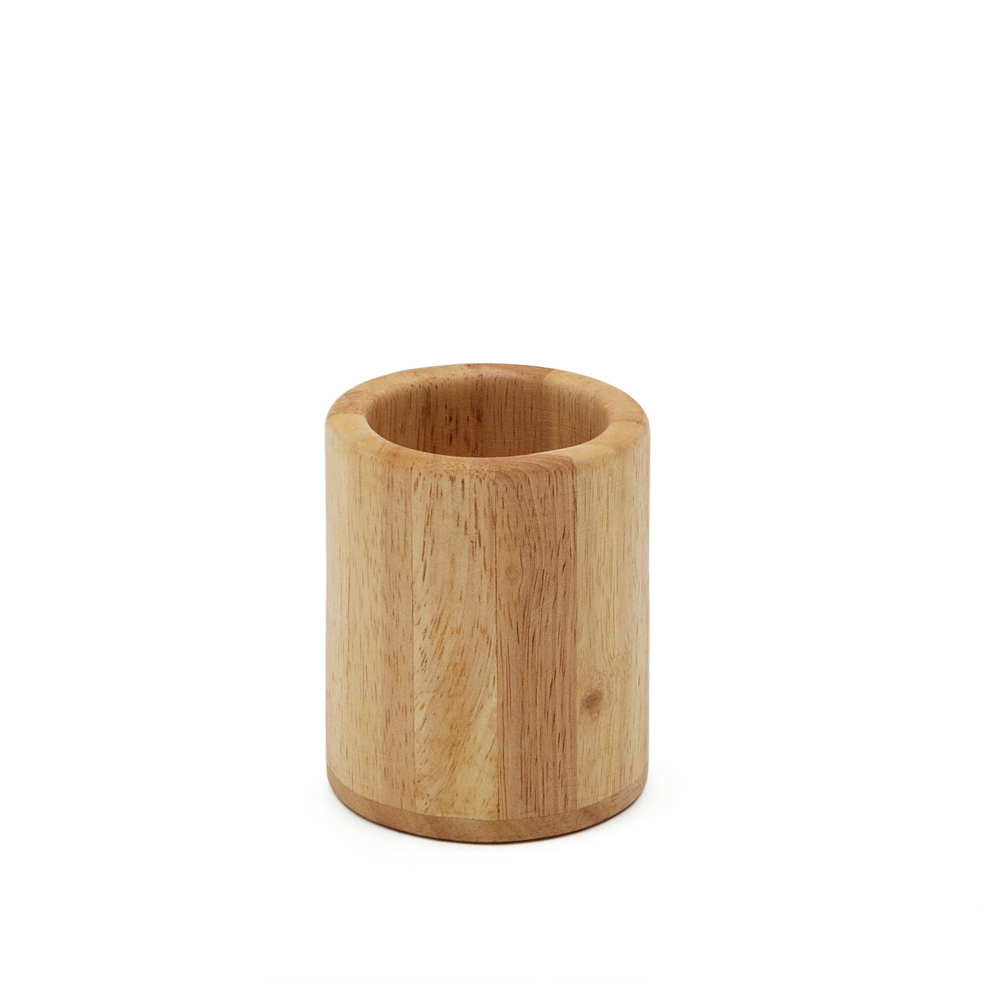 Dilcia solid rubber wood pencil holder - Product Image