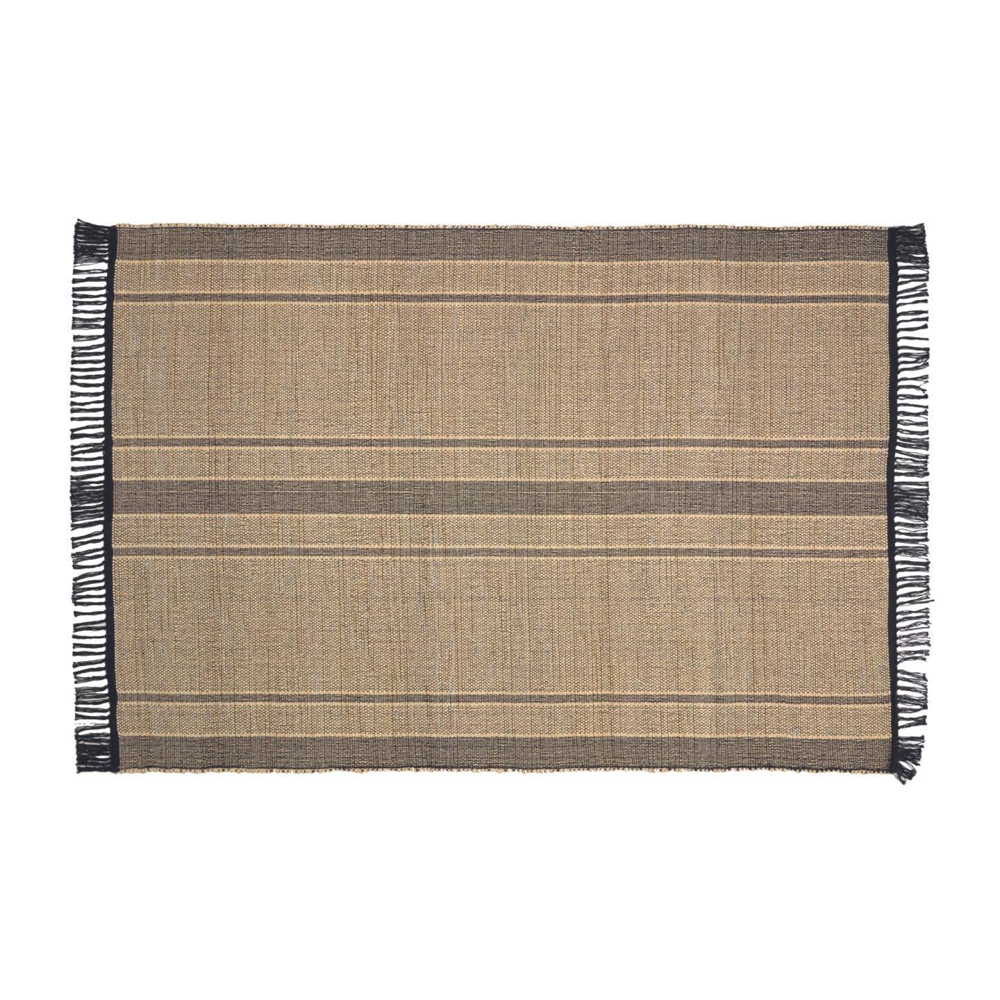 Brunilda black and brown rug 160 x 230 cm - Product Image