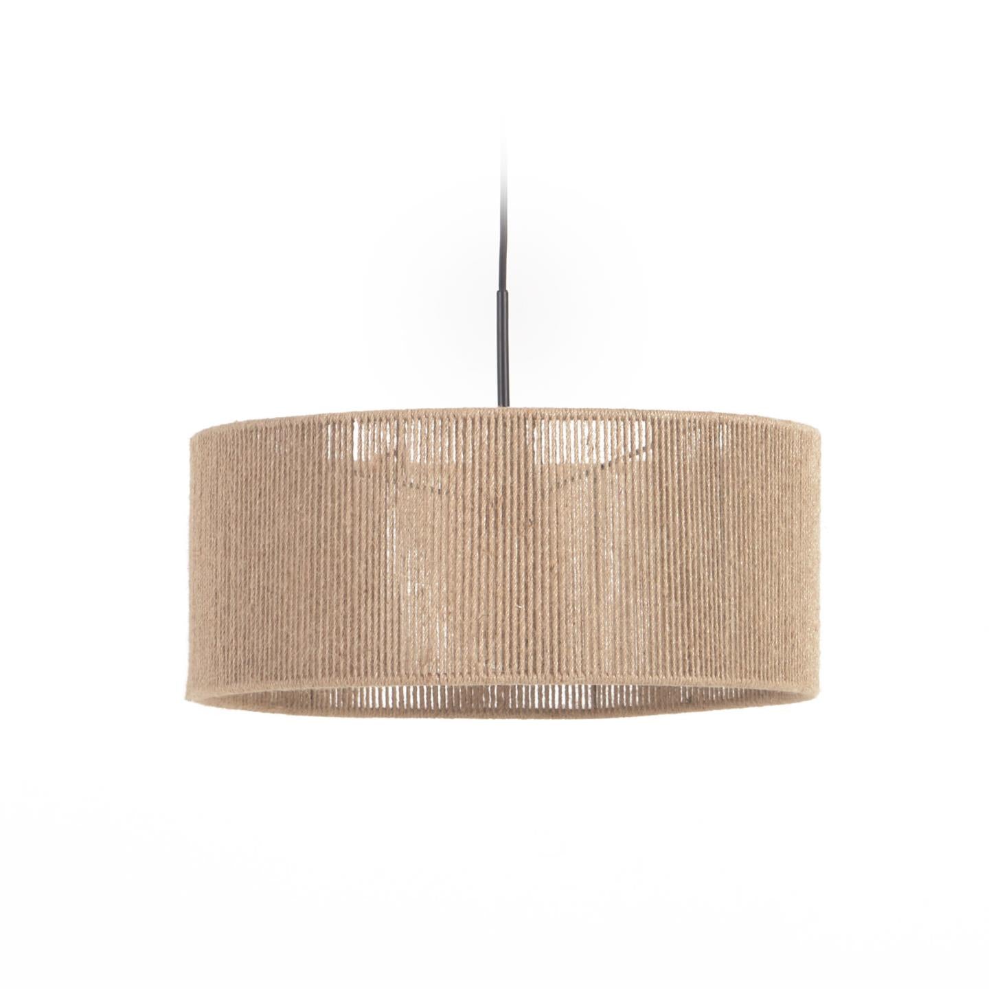 Crista jute light shade with natural finish Ø 47 cm - Product Image
