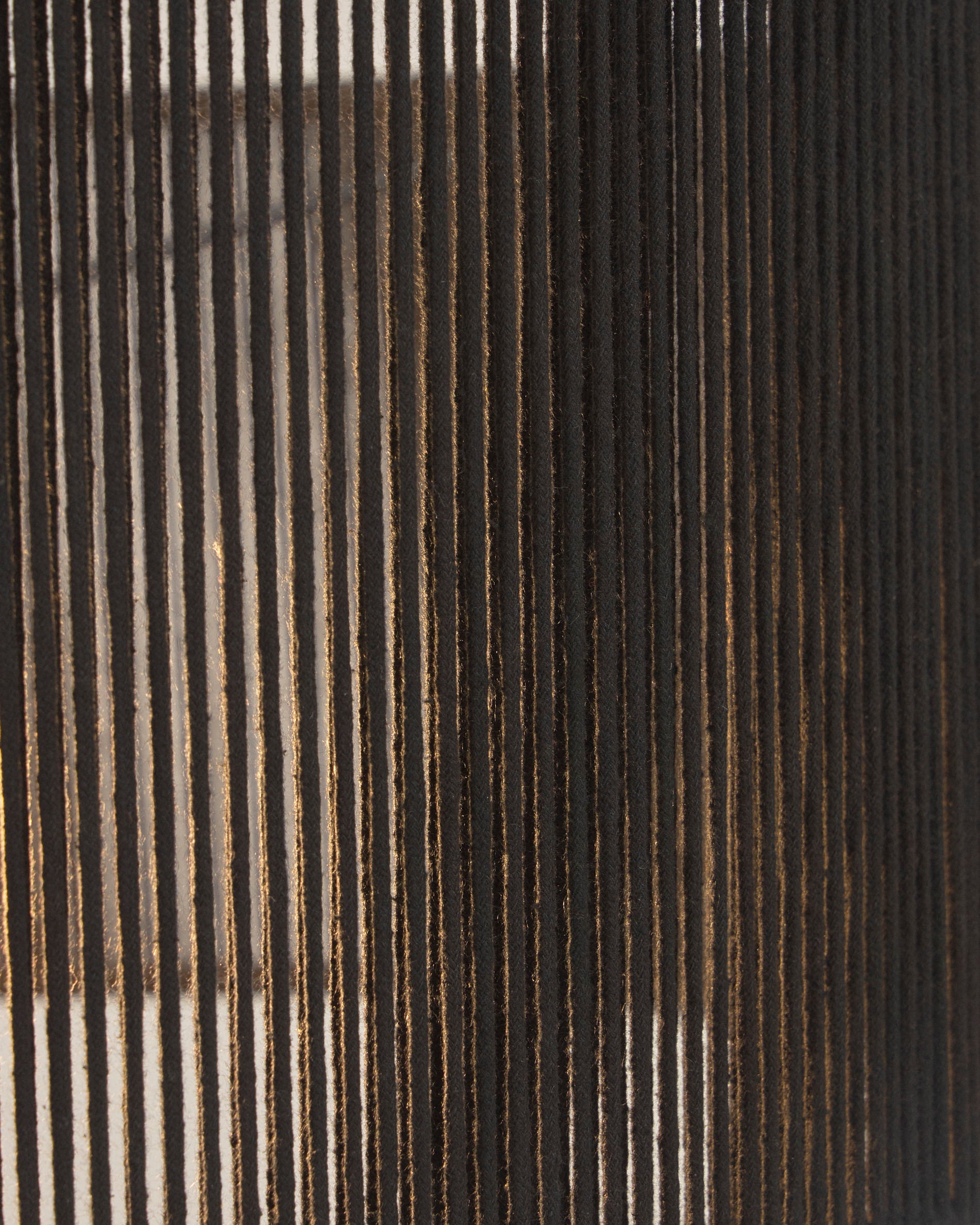 Cantia cotton ceiling light shade with black finish Ø 47 cm - Detail