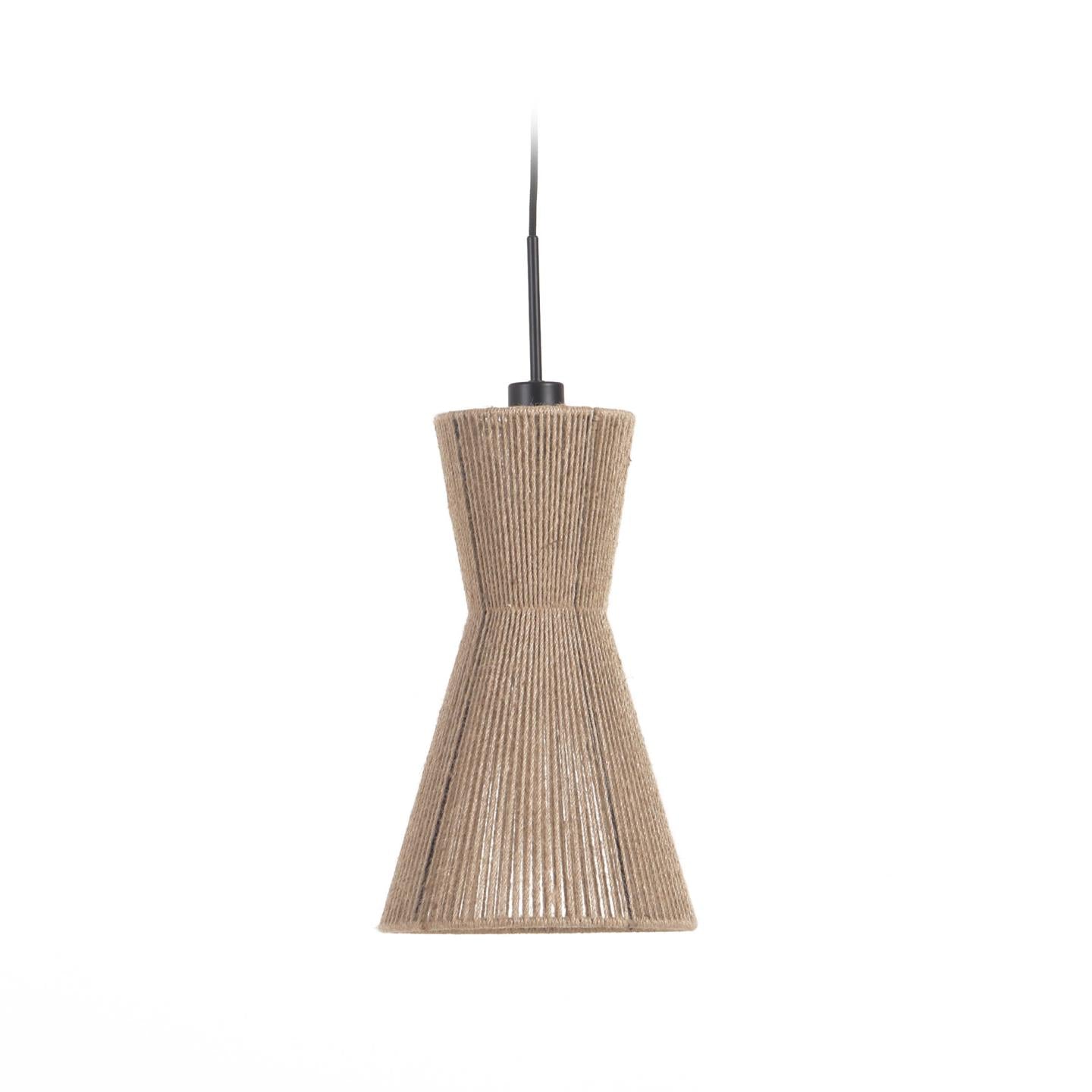 Crista jute light shade with natural finish Ø 24.5 cm - Product Image