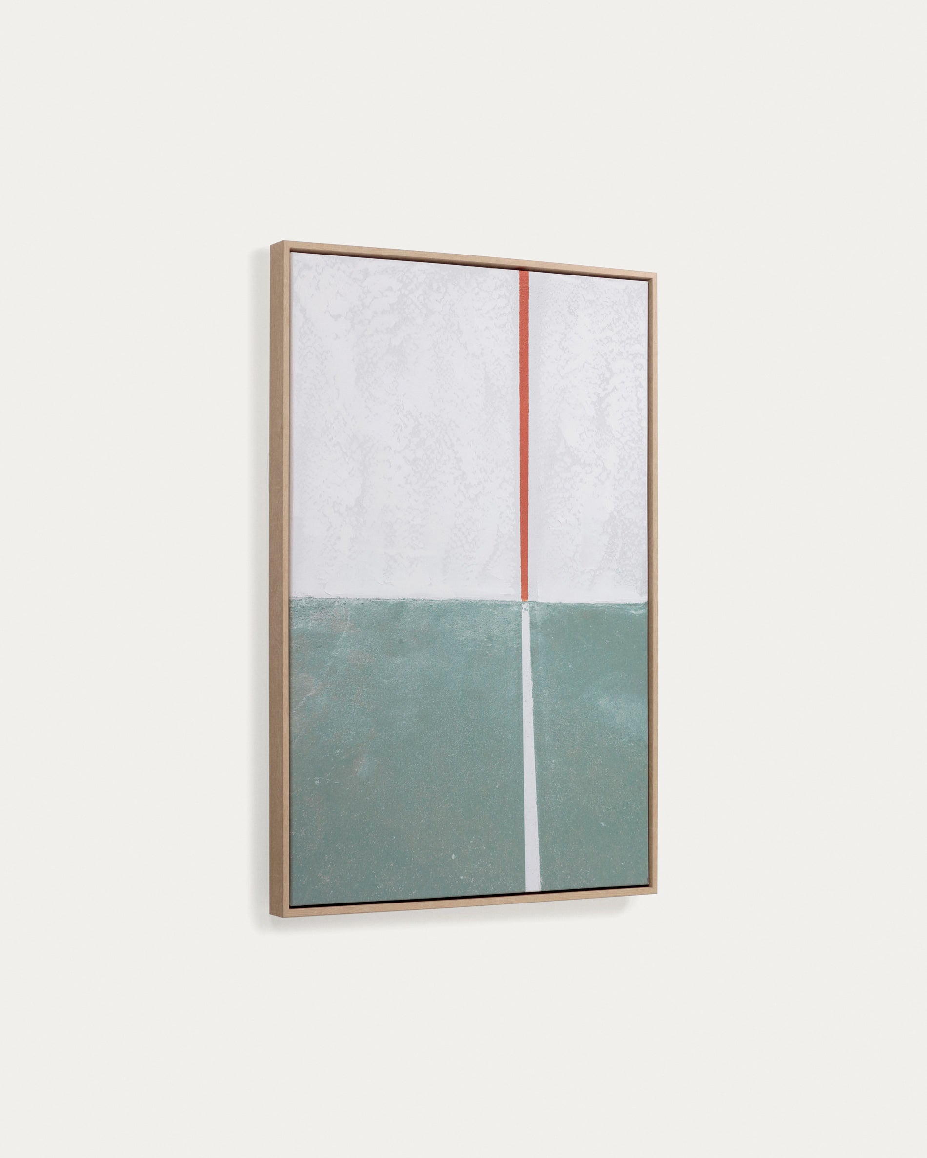 Malvern picture in green and white 50 x 70 cm - Product View