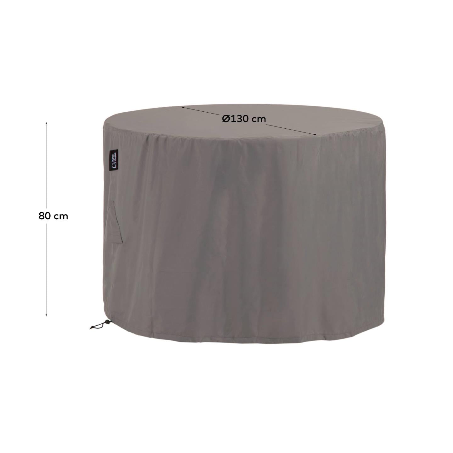 Iria protective cover for round outdoor tables max. 130 x 130 cm - Measurements