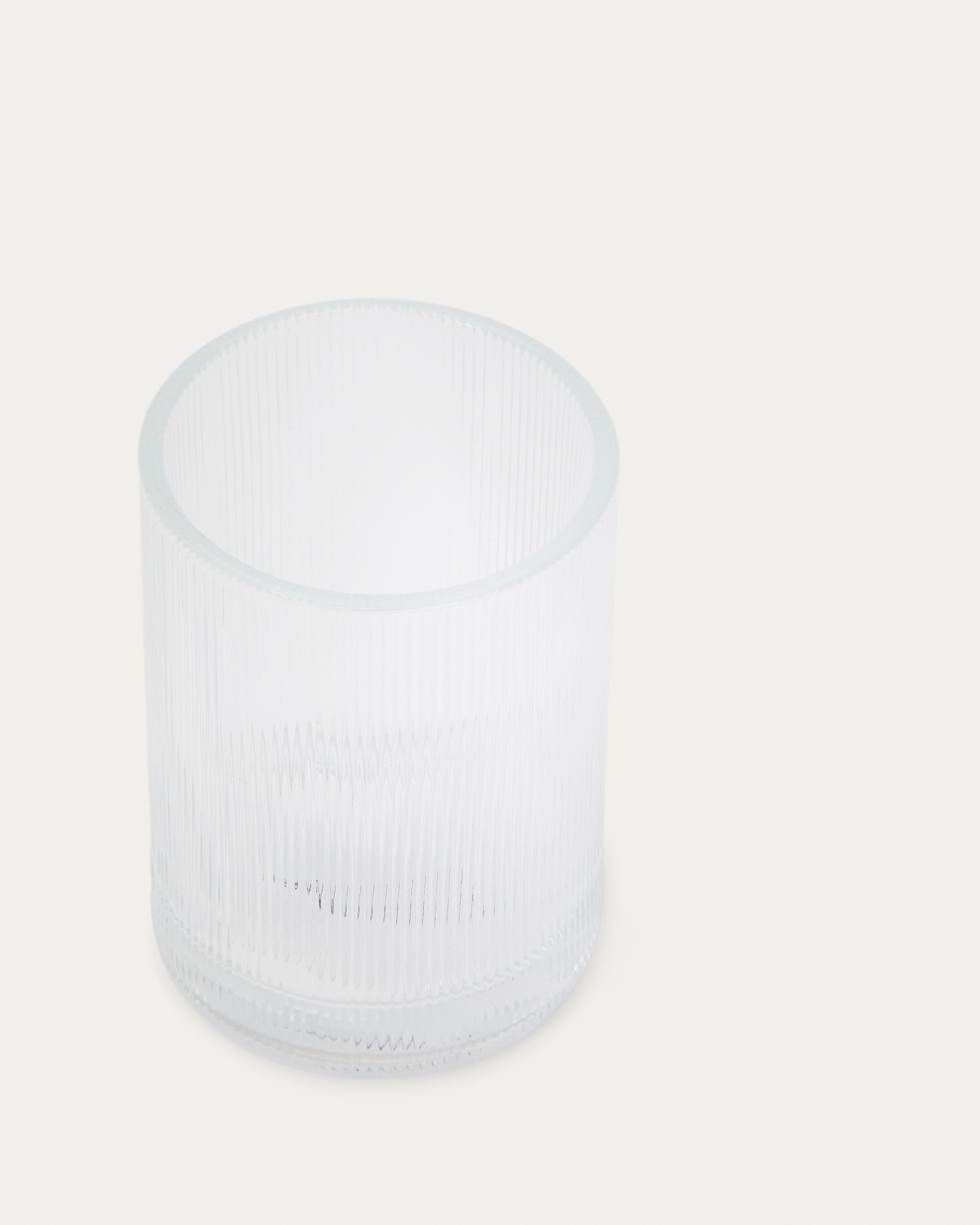 Arlem clear glass toothbrush holder - Detail