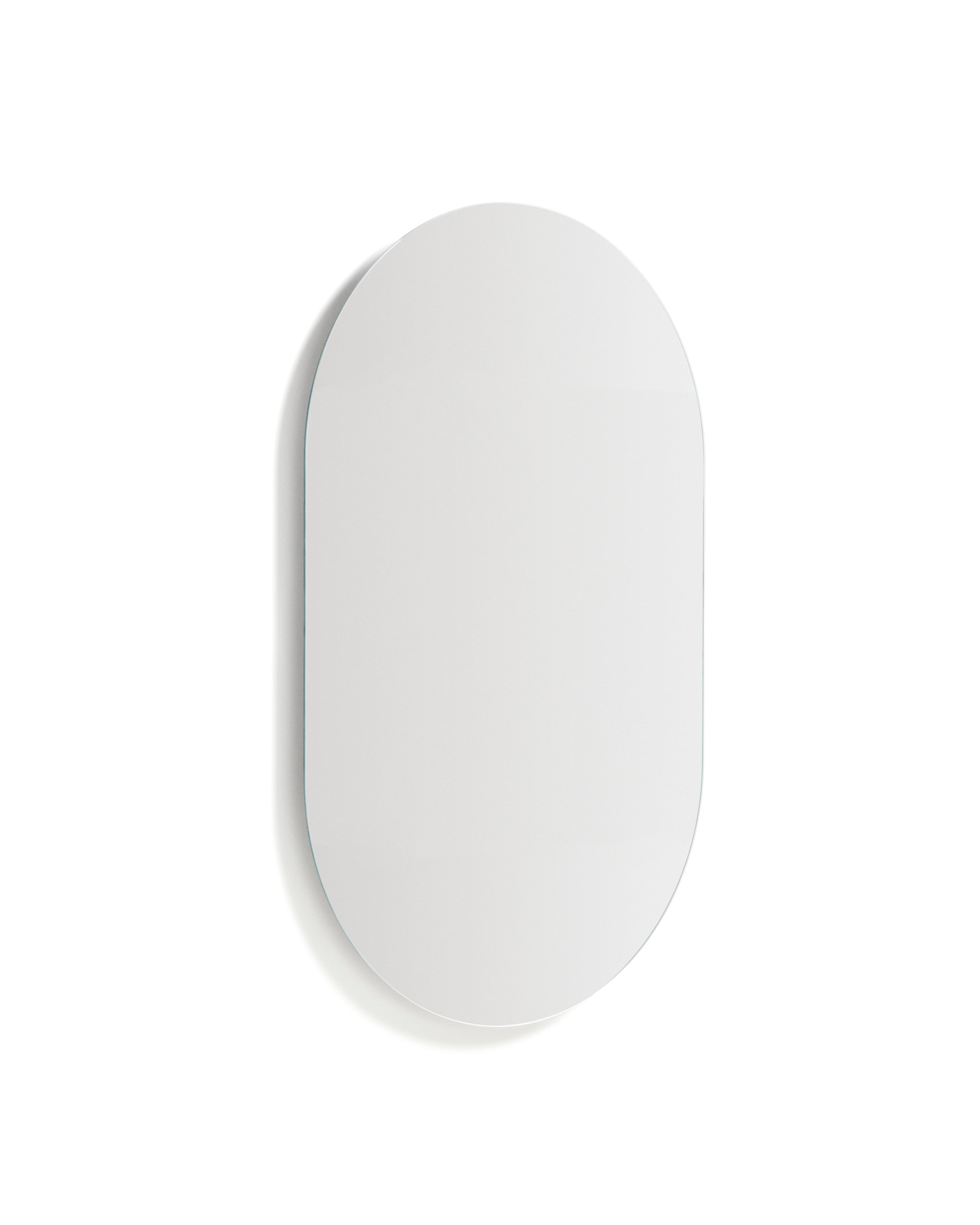 Donia oval bathroom mirror 80 x 50cm - Product Image