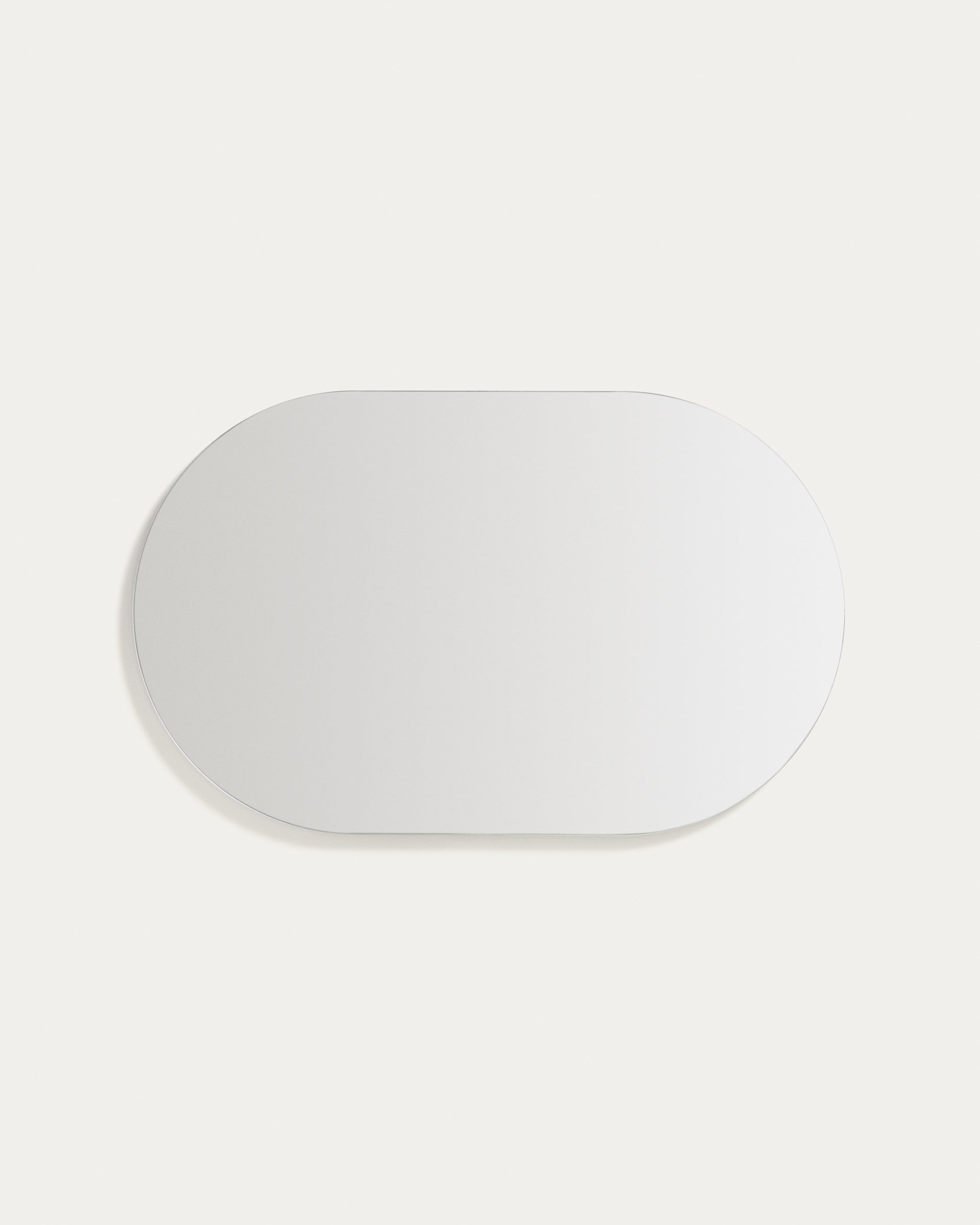 Donia oval bathroom mirror 80 x 50cm - Product View