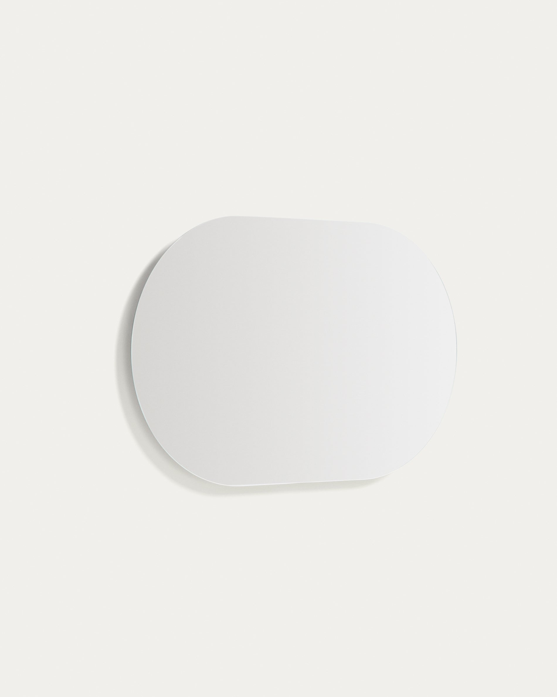 Donia oval bathroom mirror 80 x 50cm - Product View