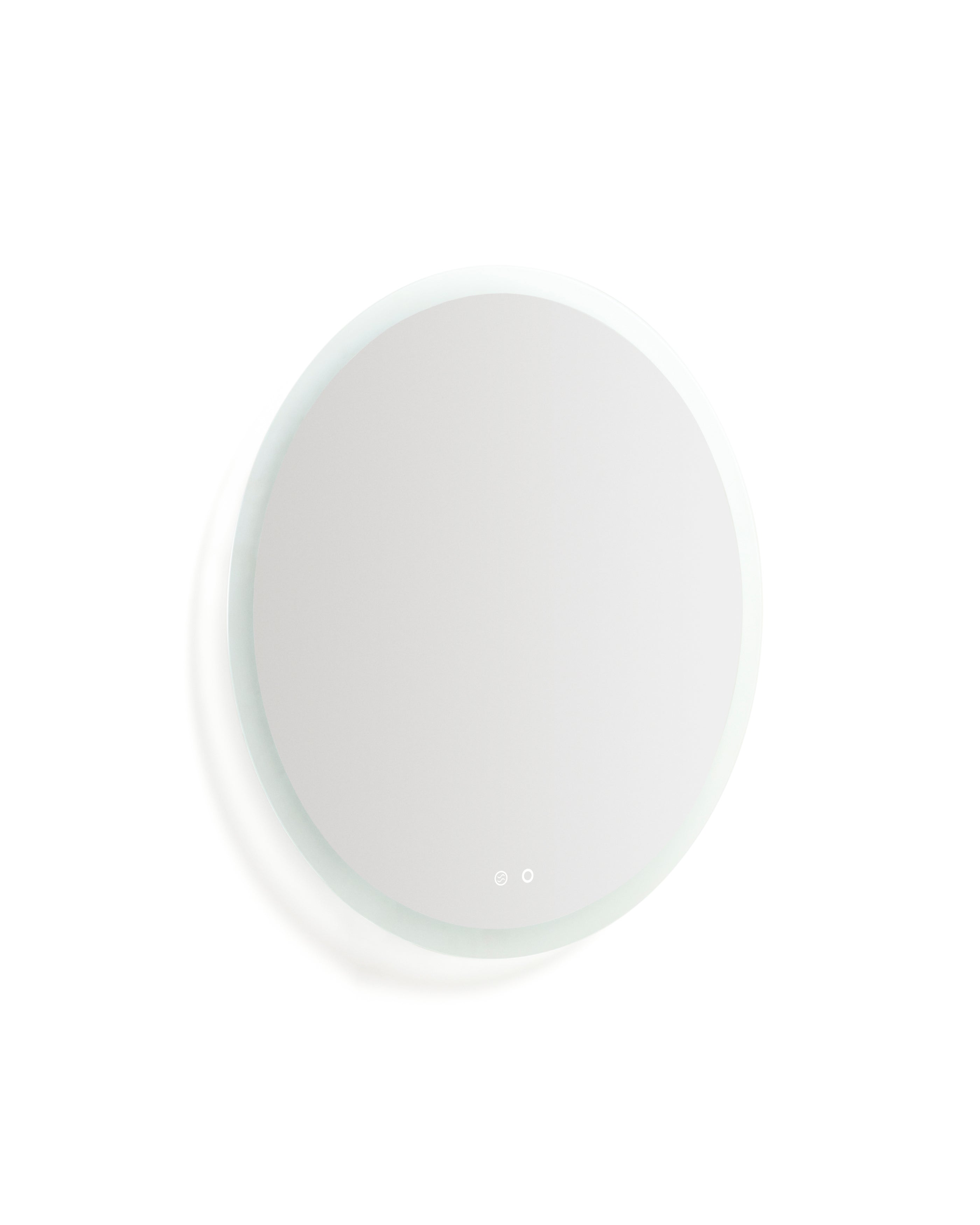 Mervi round bathroom mirror with LED light and anti-fog Ø 80cm - Product Image