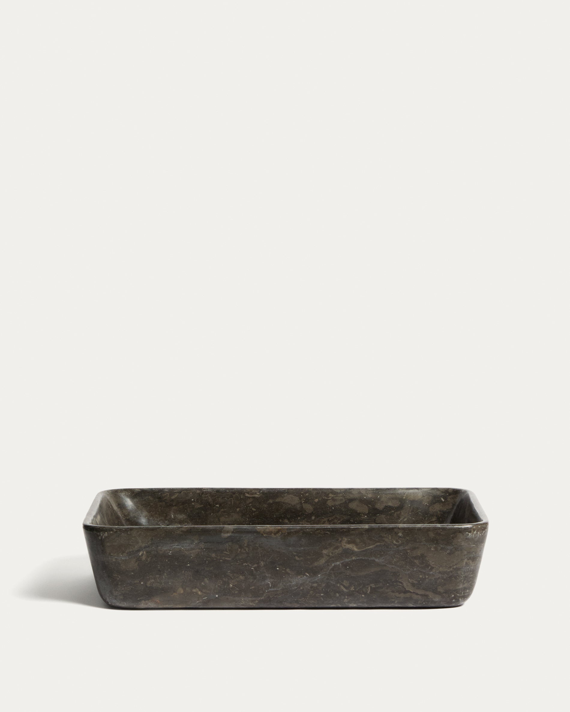 Darnen grey marble countertop washbasin 55 x 35cm - Product View