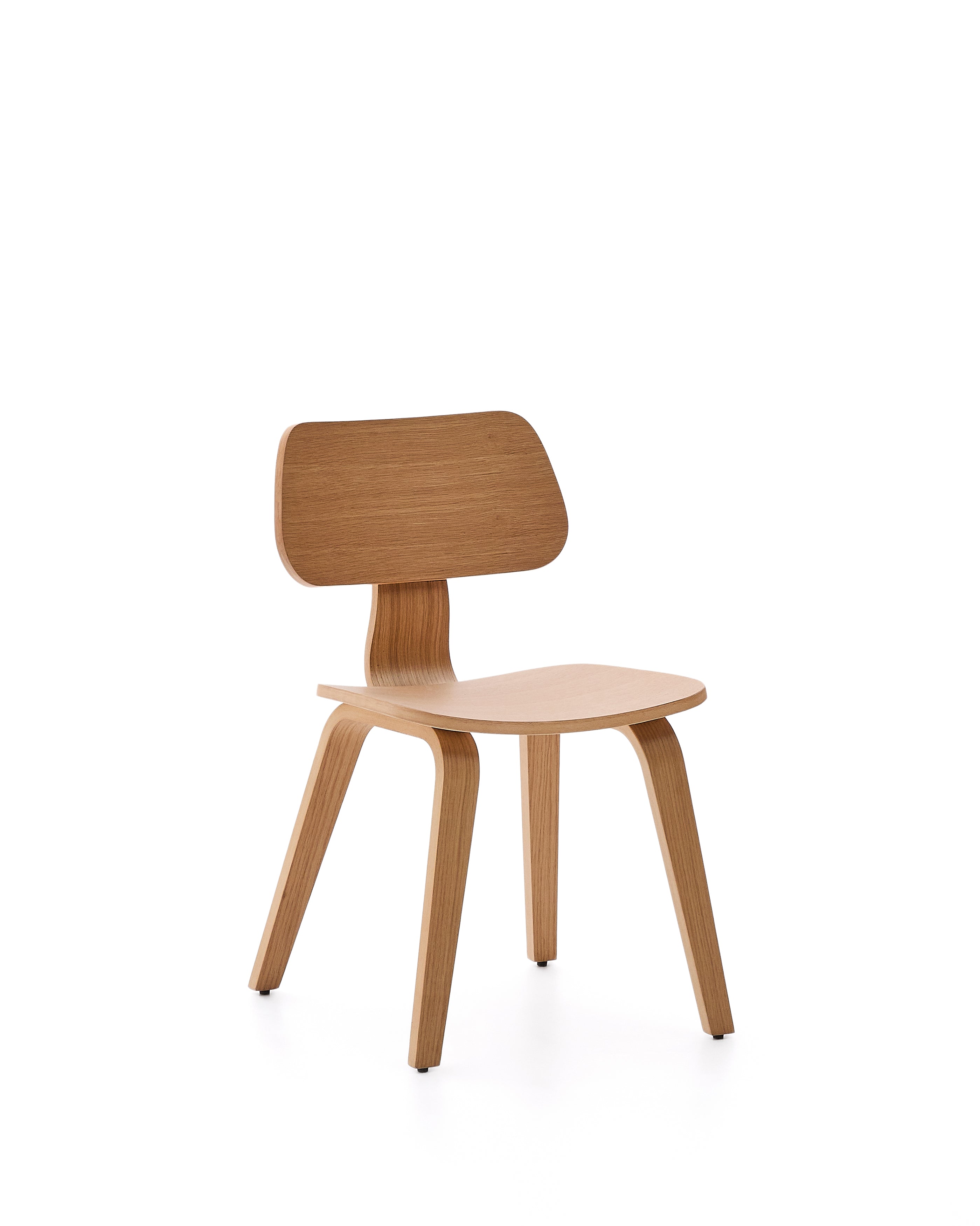 Gena chair in oak veneer - Product Image