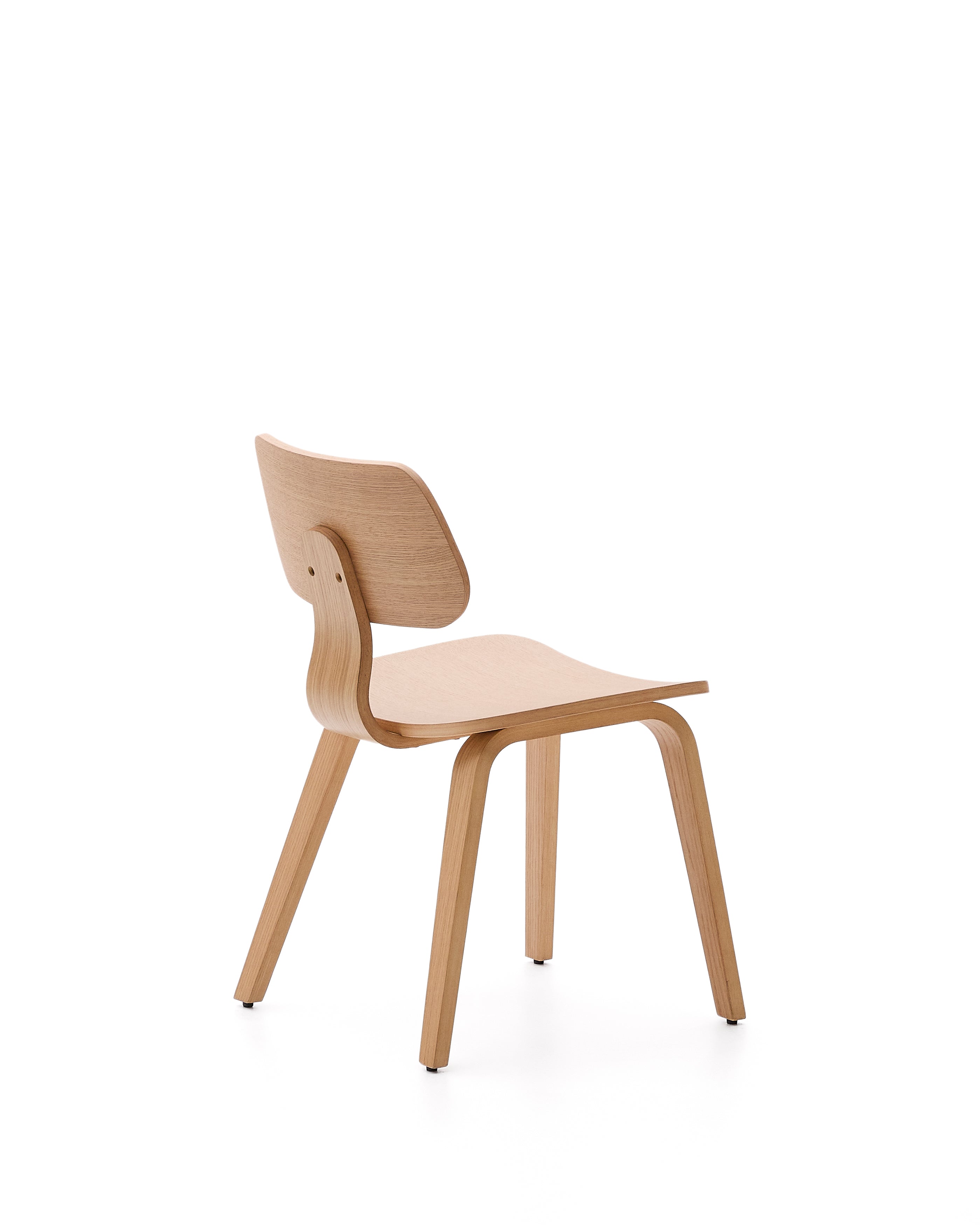 Gena chair in oak veneer - Product Image