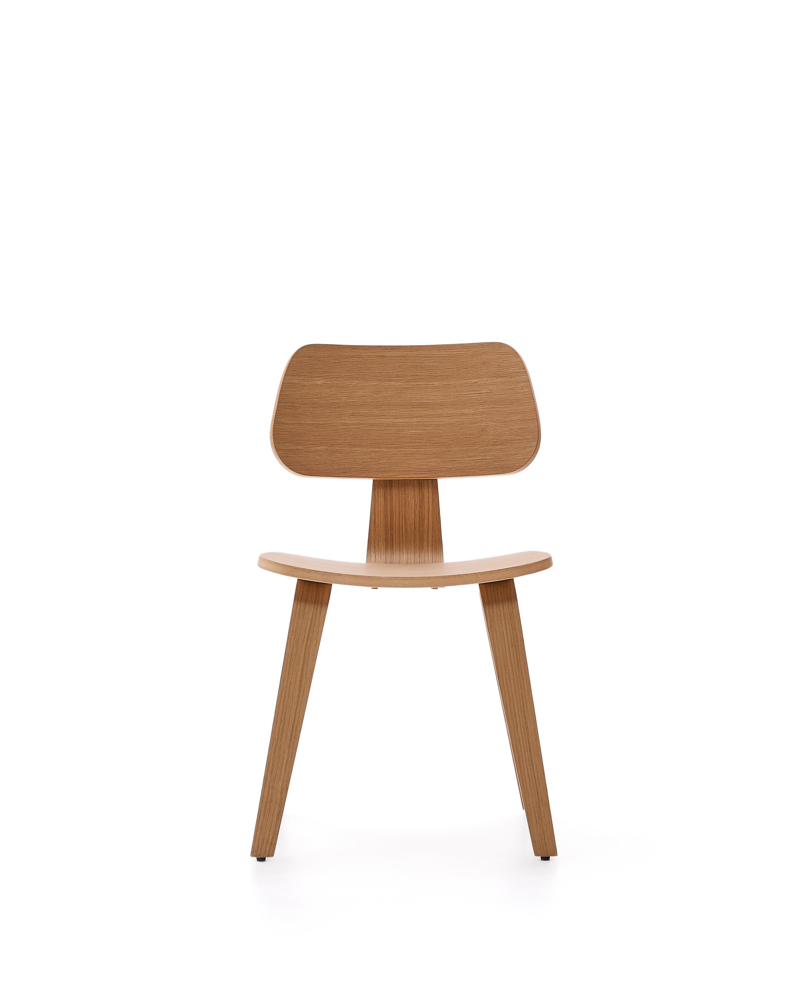 Gena chair in oak veneer - Product Image