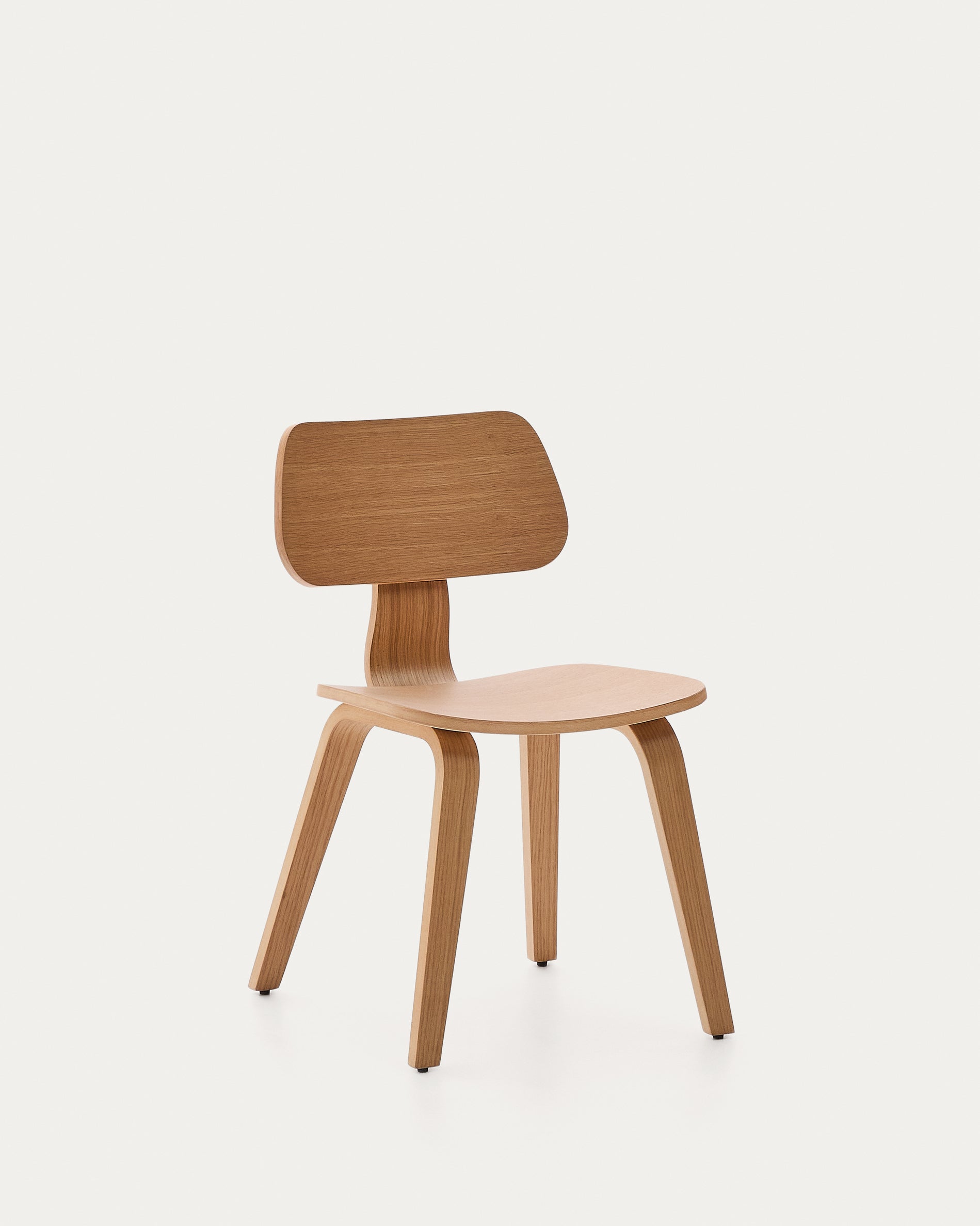 Gena chair in oak veneer - Product View